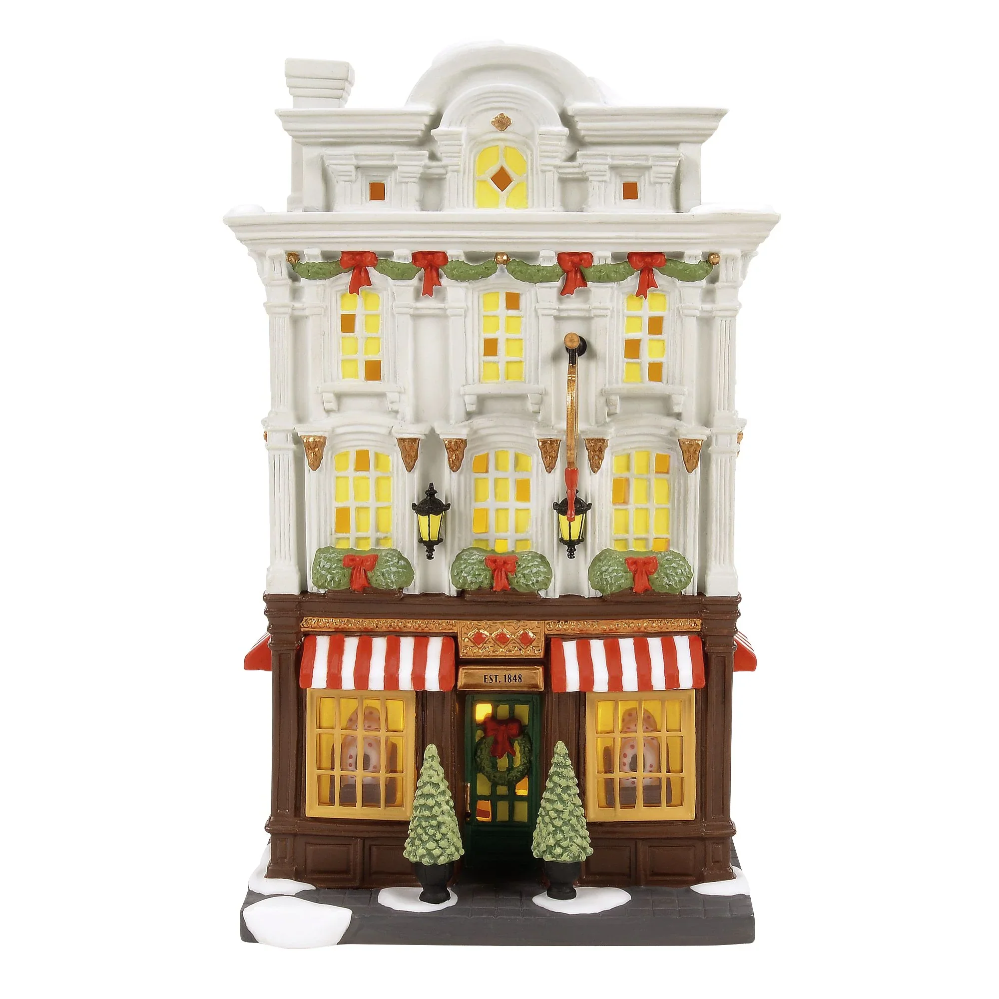 Christmas in the City Village - Chris' Kringles Figurine, 8.25"