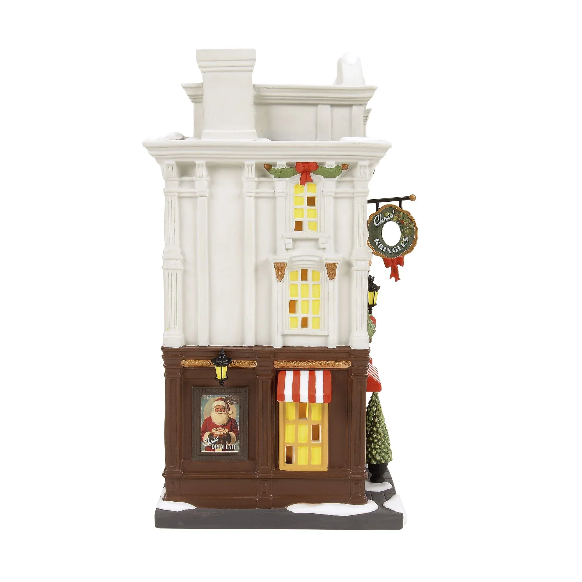 Christmas in the City Village - Chris' Kringles Figurine, 8.25" - Image 3