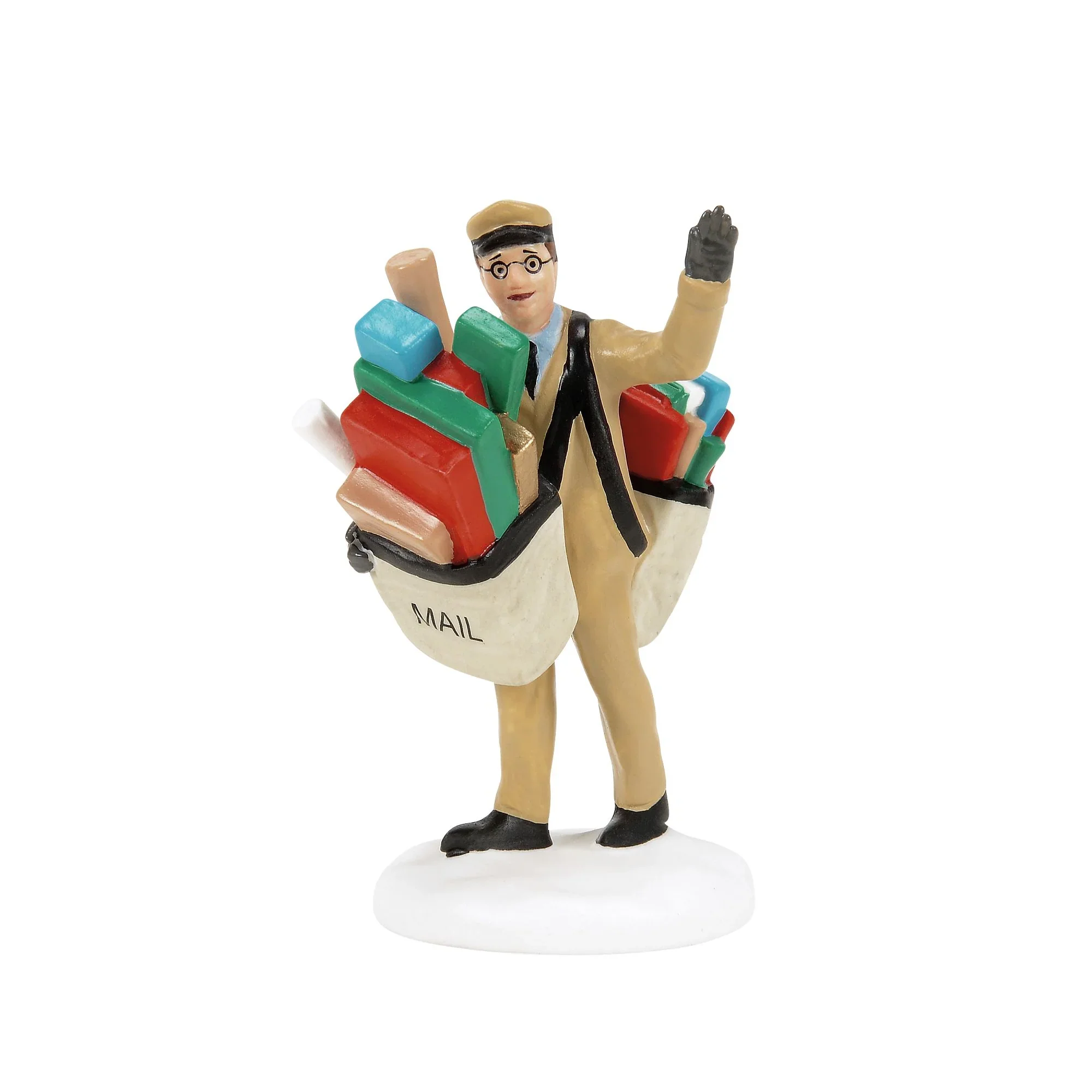 Christmas in the City Village - Delivered In The Nick Of Time Figurine, 2.56"
