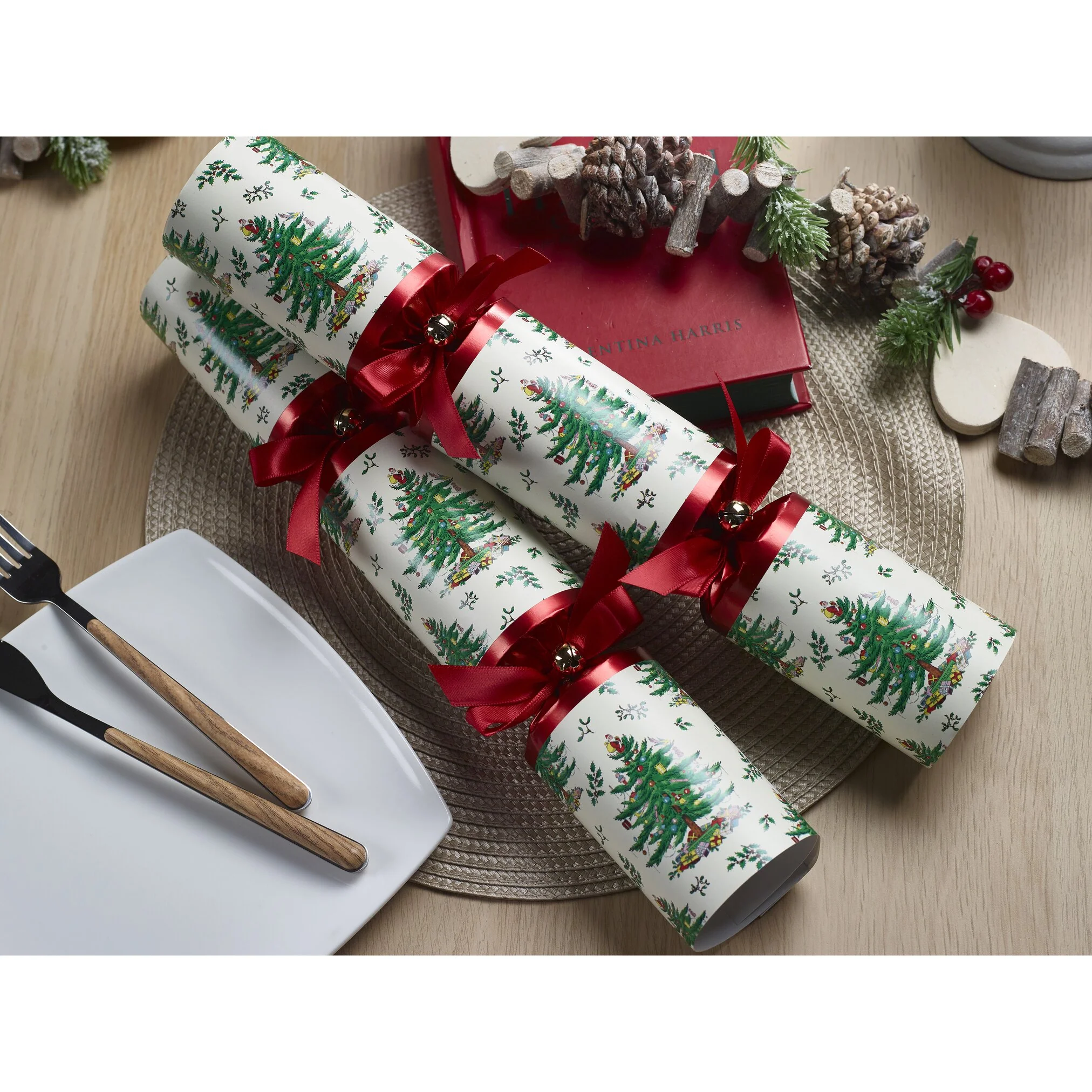 Christmas Spode Party Crackers, 14" (Set of 6) - Image 2