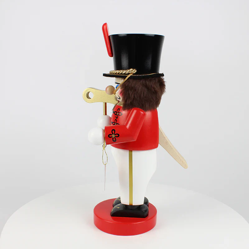 Chubby Toy Soldier Nutcracker Figurine, 12" - Image 3