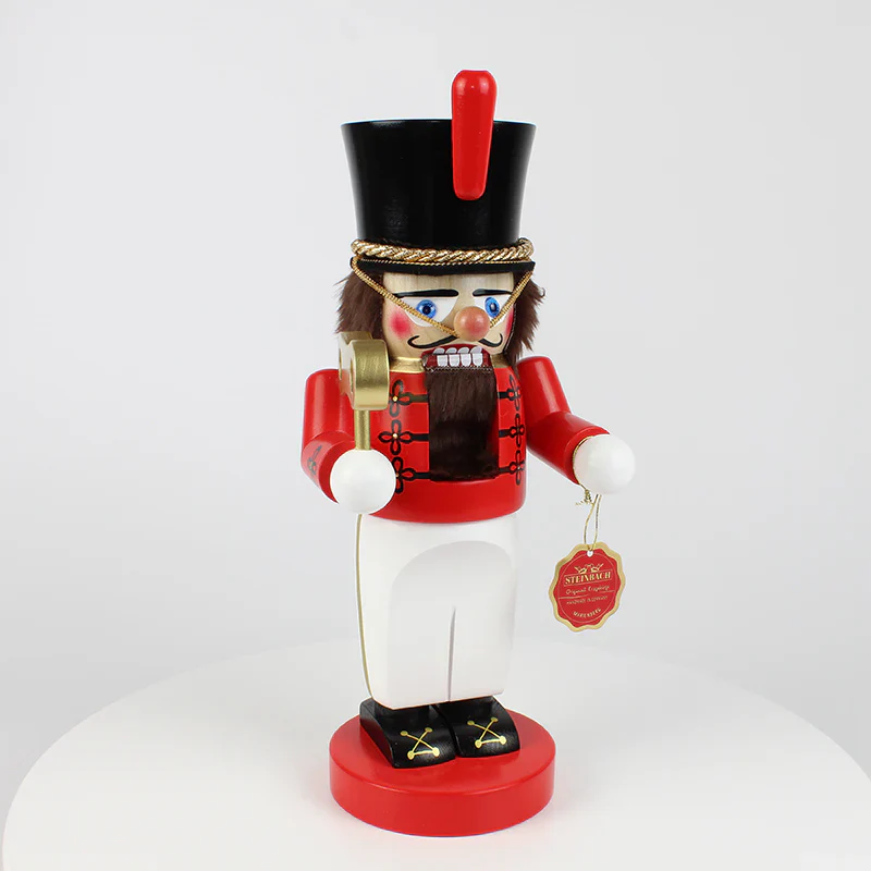 Chubby Toy Soldier Nutcracker Figurine, 12" - Image 6