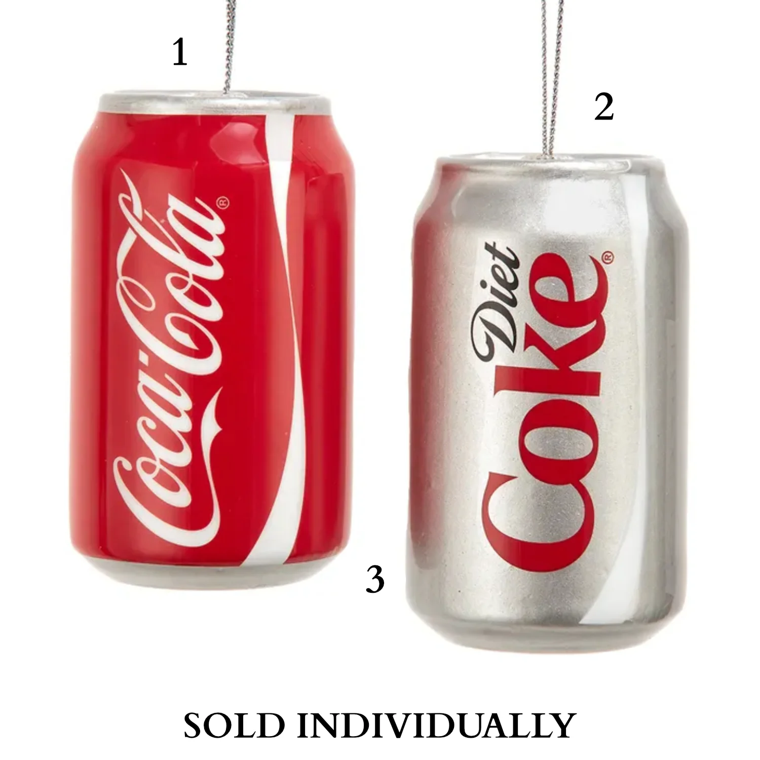 Coca-Cola® Coke & Diet Coke Decoupage Ornament, 3.5" (2 Styles – Sold individually) - Image 2