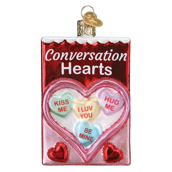 Conversation Hearts Candy Ornament - Image 2