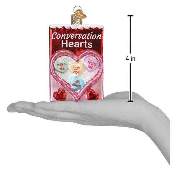 Conversation Hearts Candy Ornament - Image 5