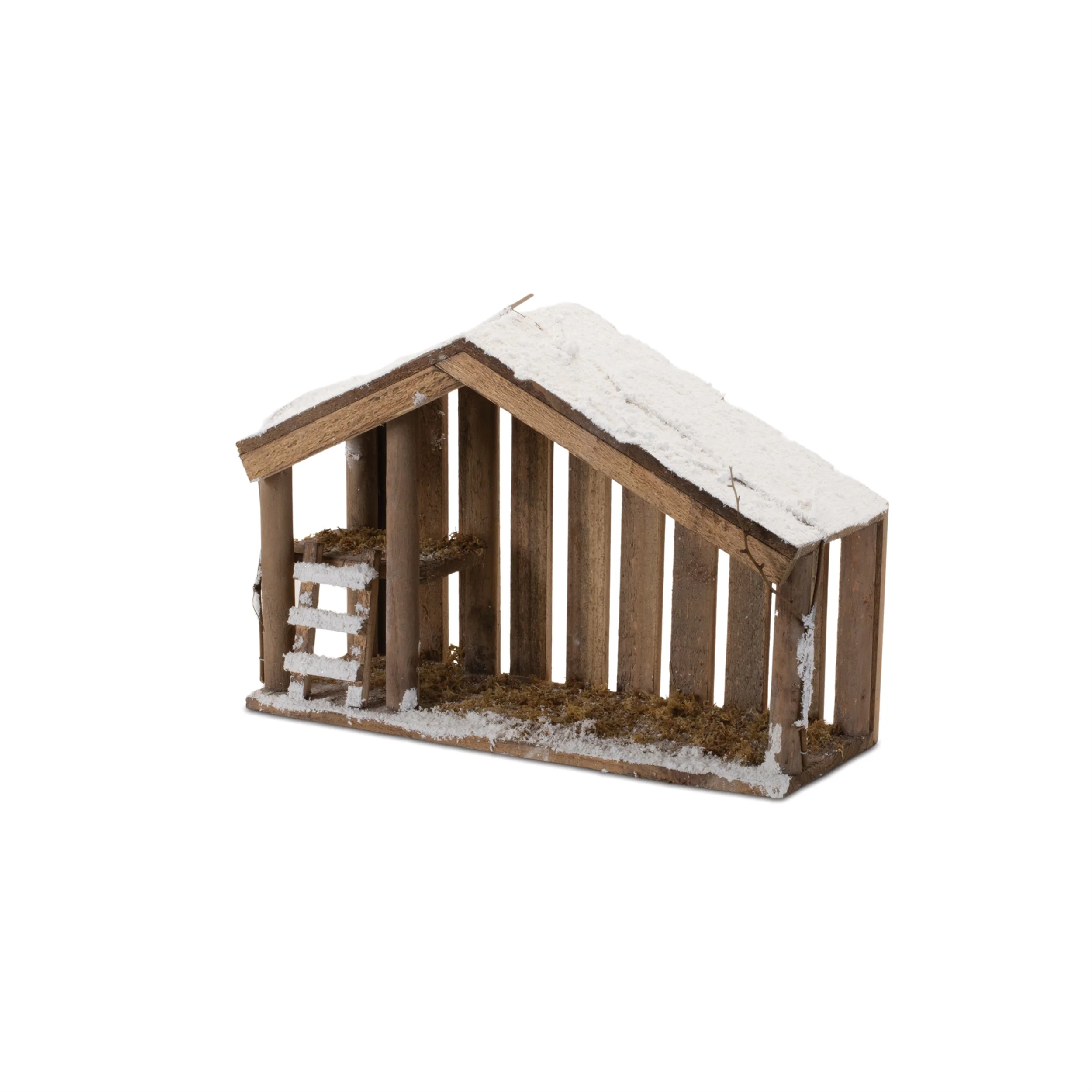 Creche - Wood (Set of 2) 15.5"L x 6"W x 10.5"H & 24"L x 6.75"W x 16"H - Image 4
