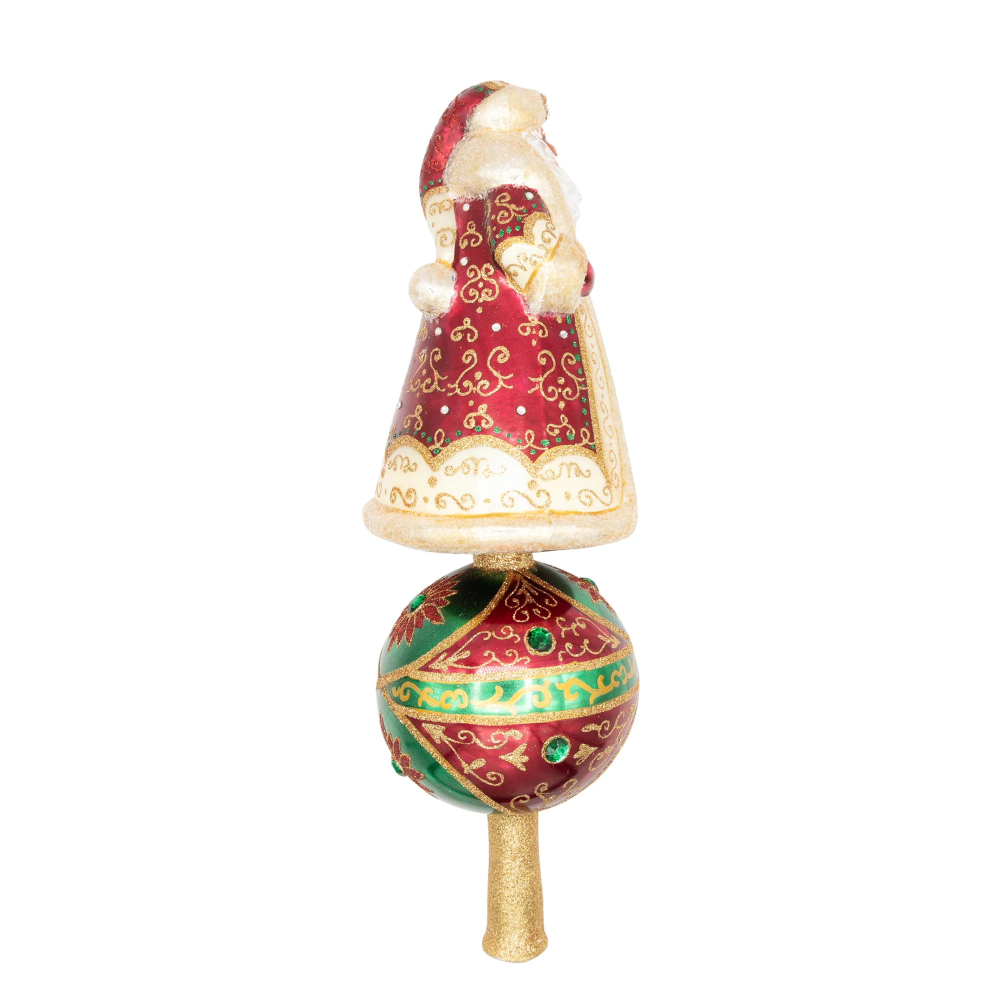 Crown Of Christmas Santa Finial, 14" - Image 4