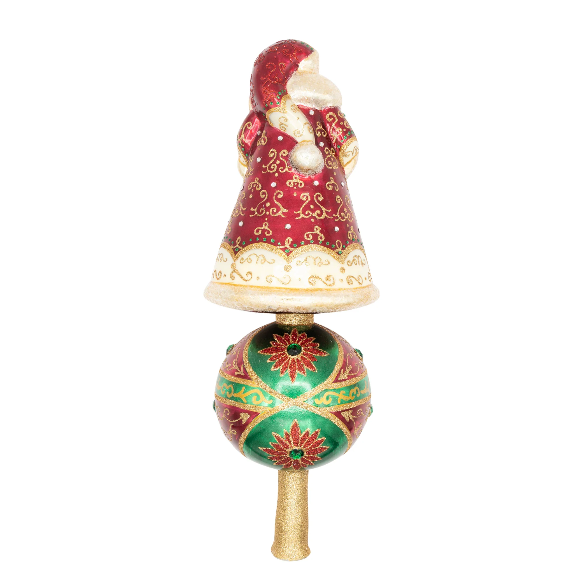 Crown Of Christmas Santa Finial, 14" - Image 5