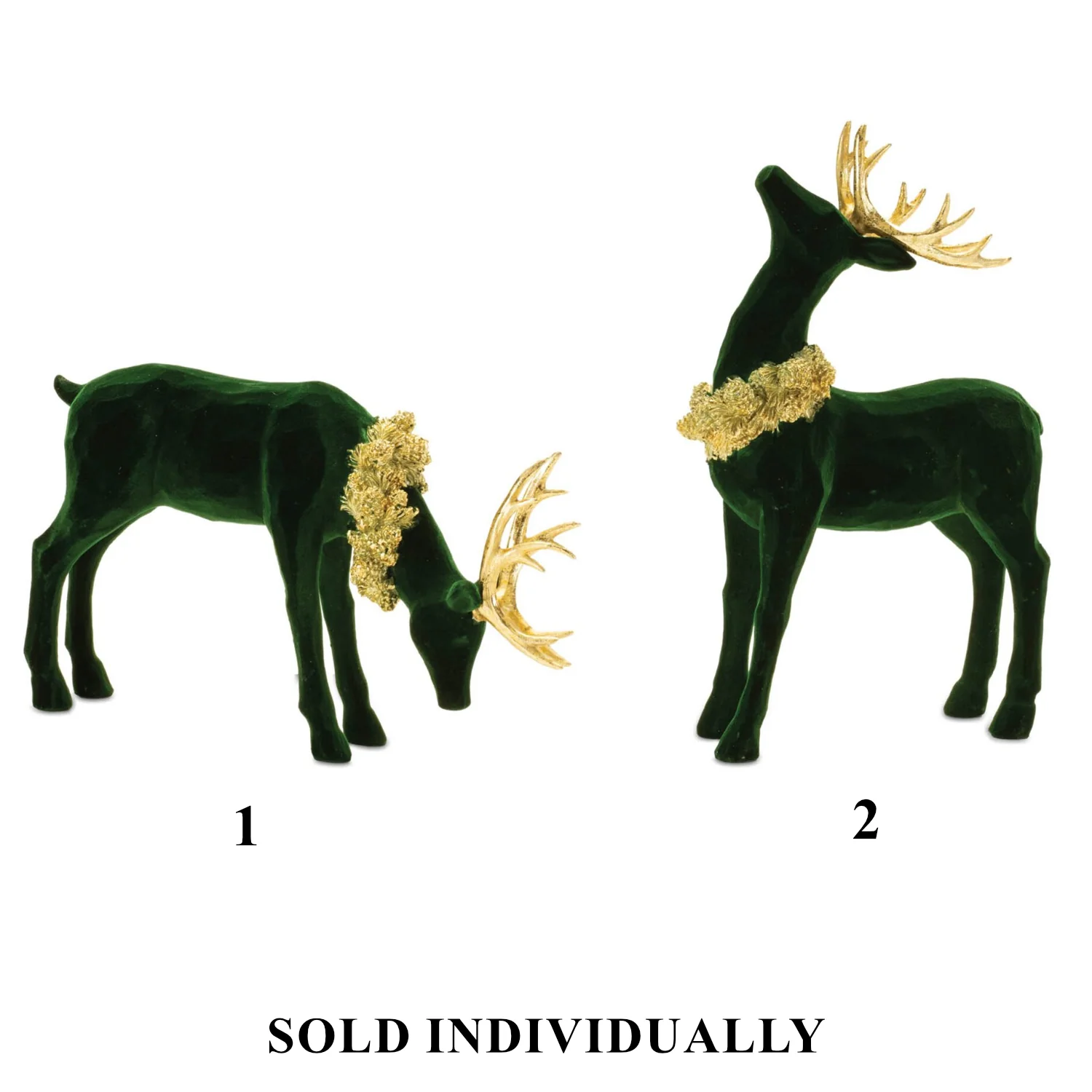 Black Resin Deer , 7.5 - 13" (2 styles - sold individually)