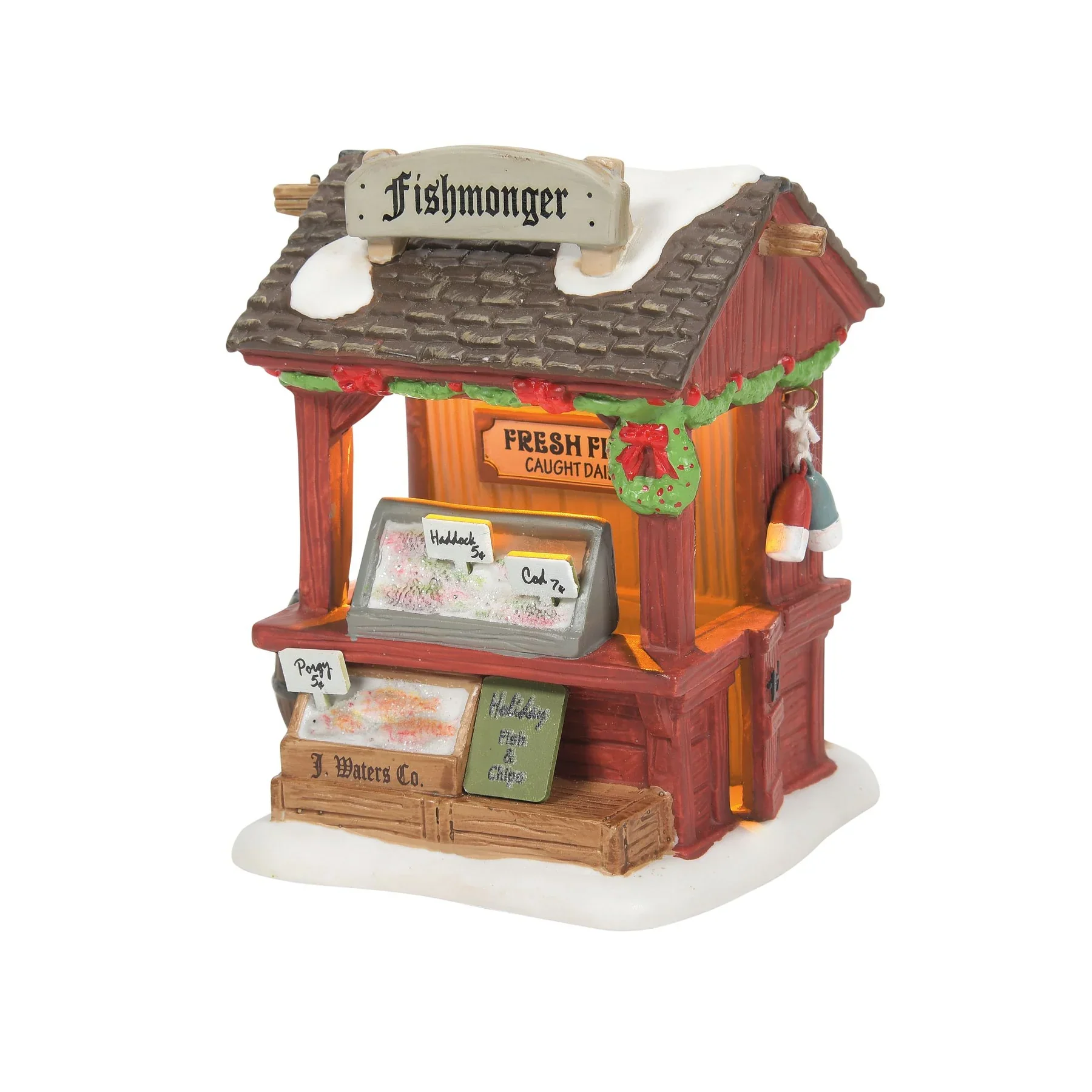 Dickens' Village - Fishmonger Figurine
