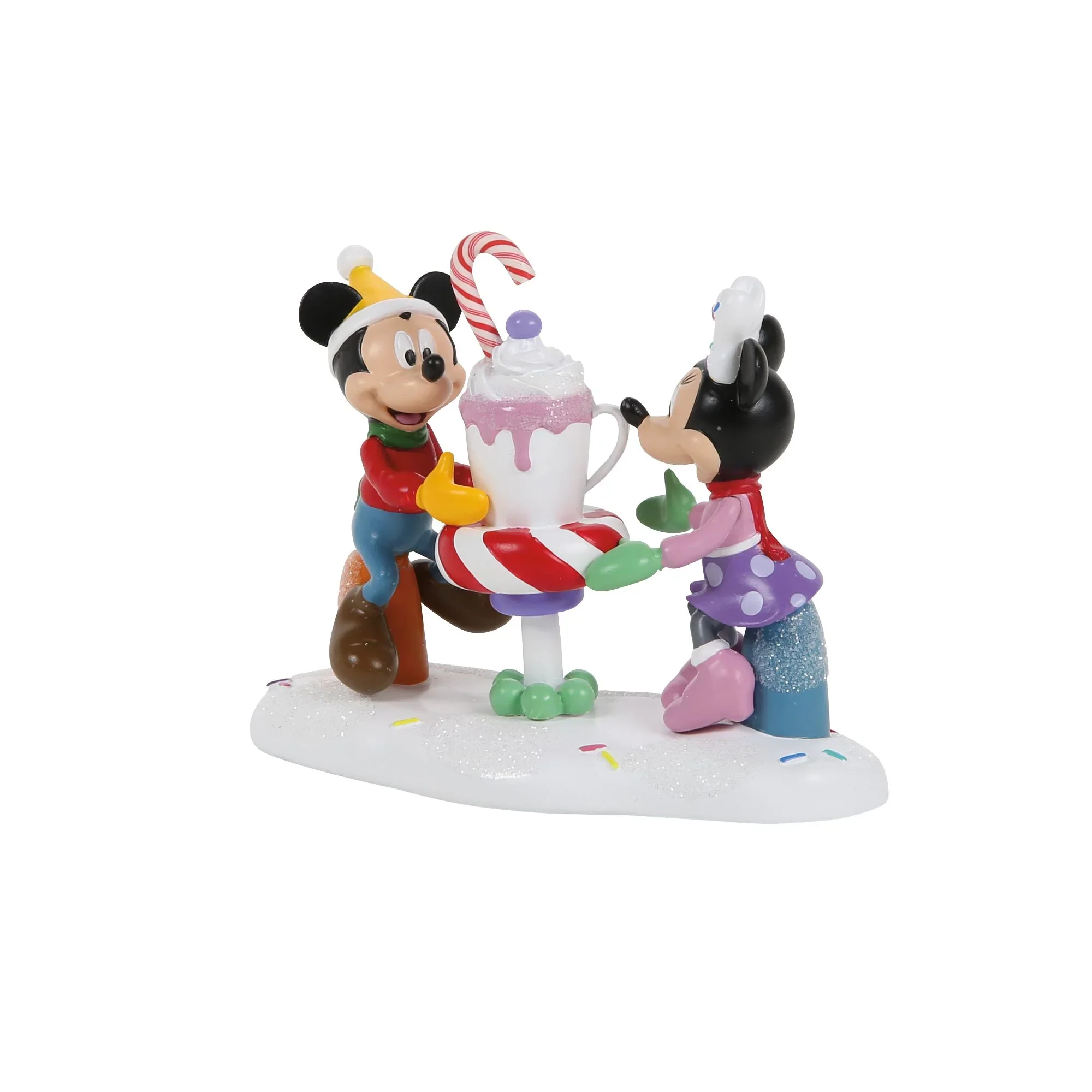 Disney Village - A Cocoa With A Cutie! Figurine, 2.75"