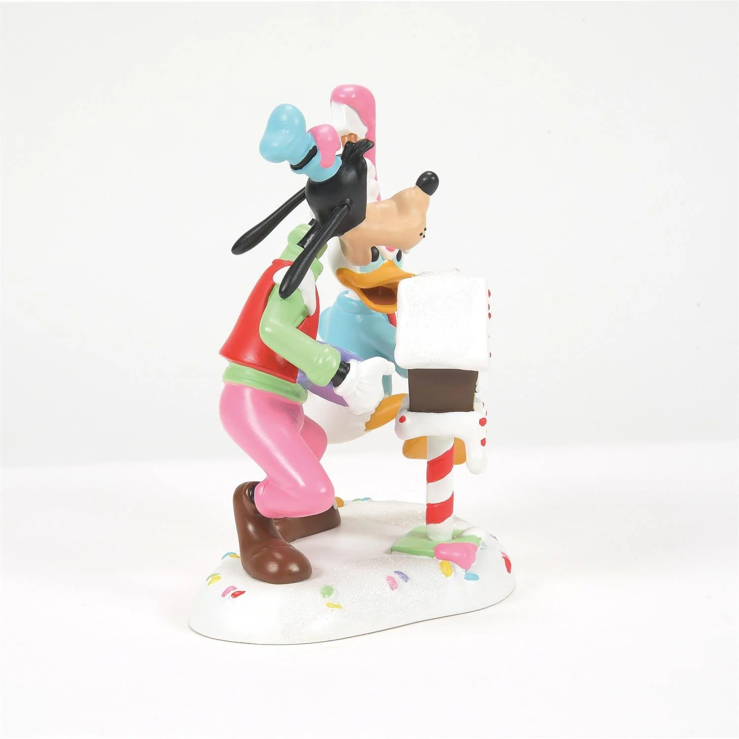 Disney Village - Goofy & Donald Make A Mess Figurine - Image 4