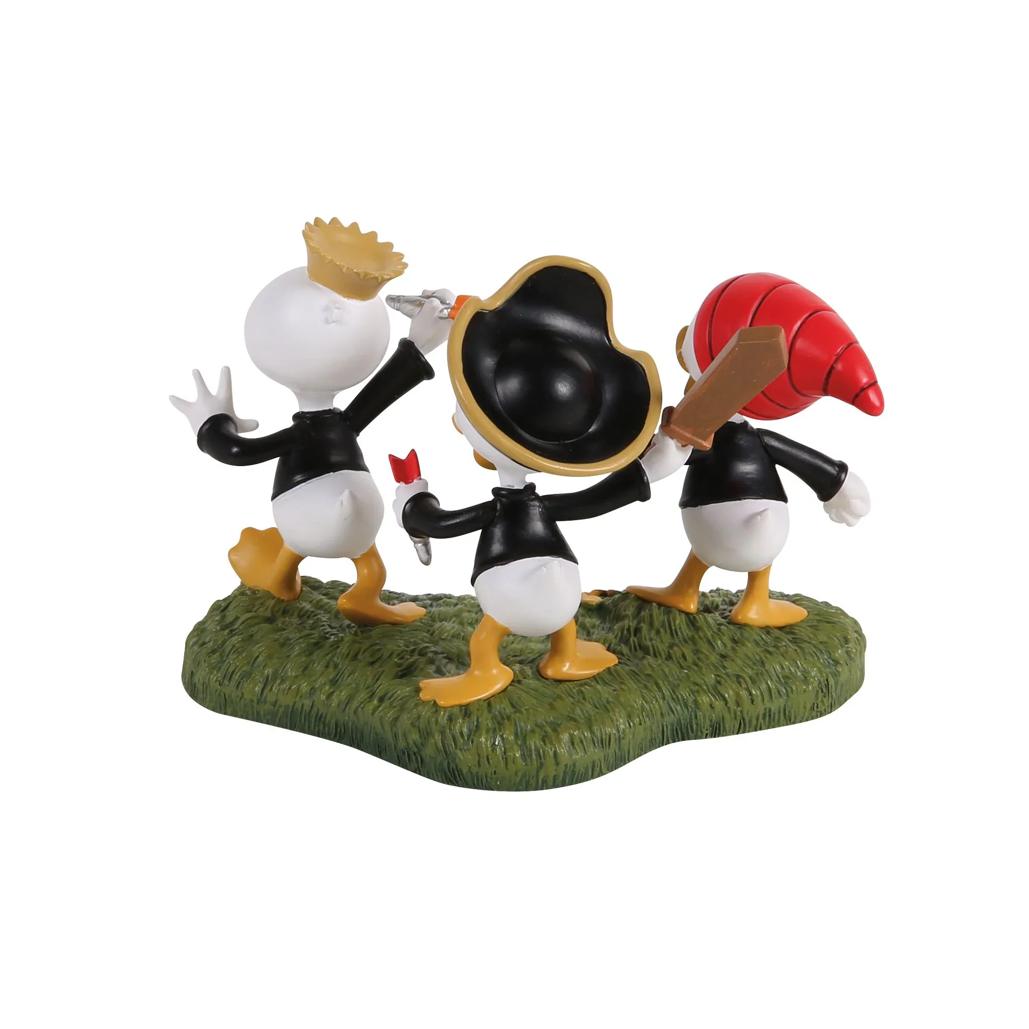 Disney Village - Huey Dewey Louie Take A Chance Figurine, 2.36" - Image 4