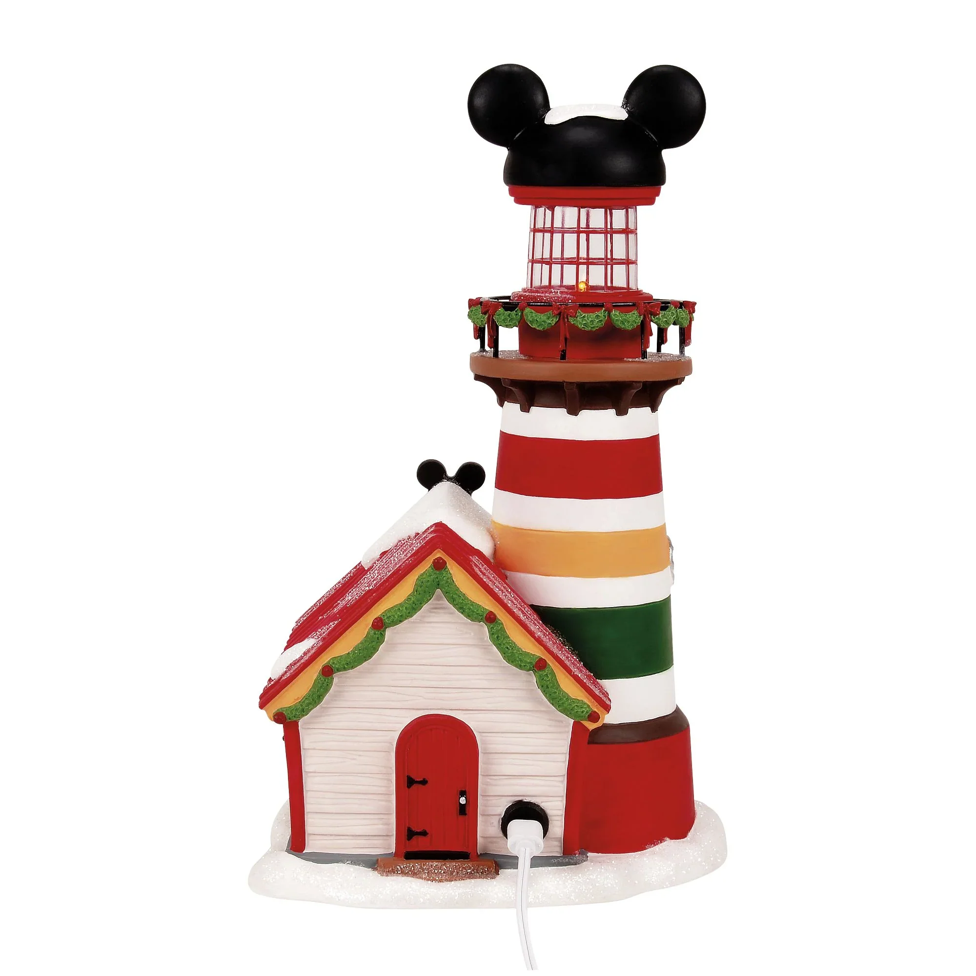 Disney Village - Keeping A Watch For Santa Figurine, 10.24" - Image 3