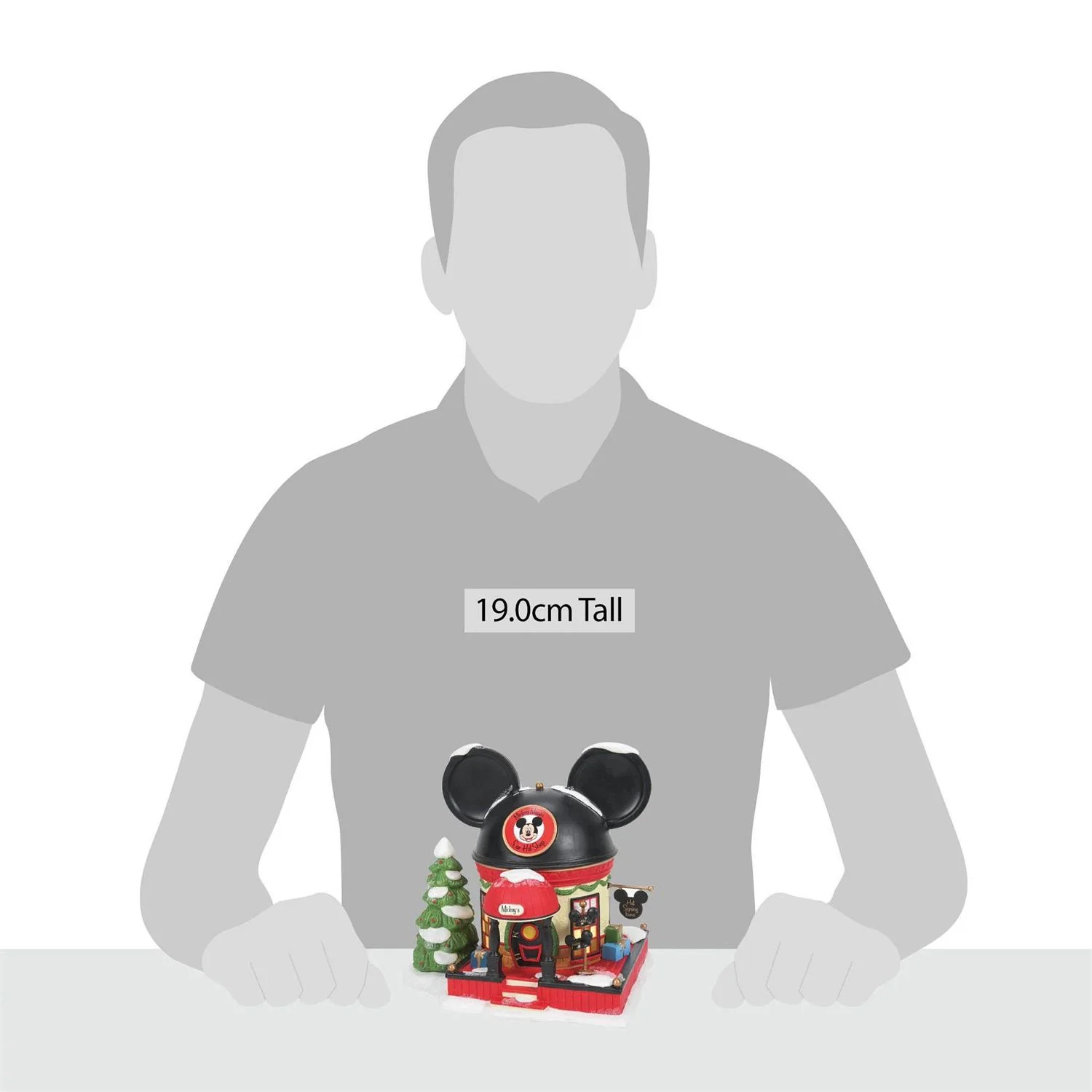 Disney Village - Mickey Mouse Ear Hat Shop Figurine - Image 5