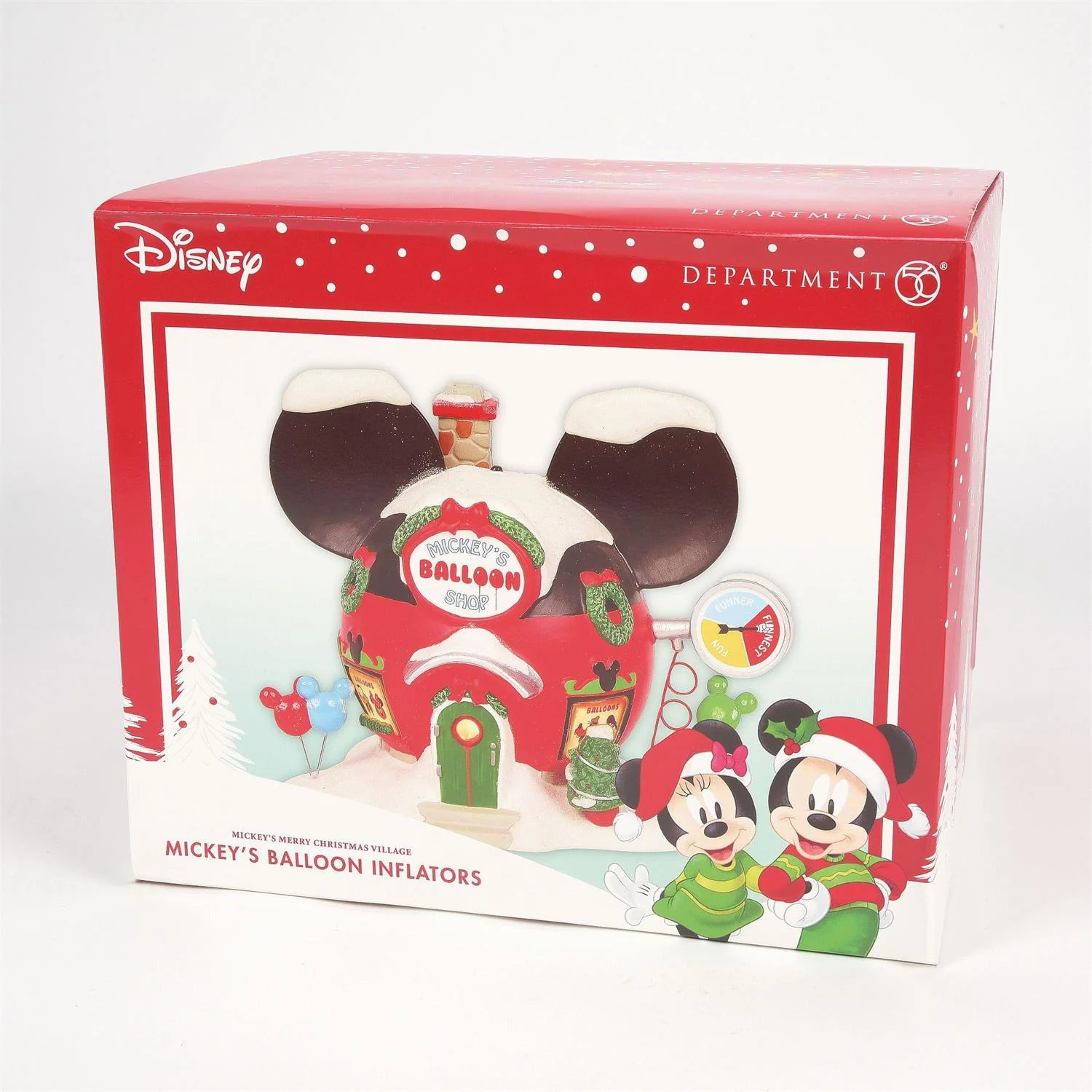 Disney Village - Mickey's Balloon Inflators Figurine - Image 3