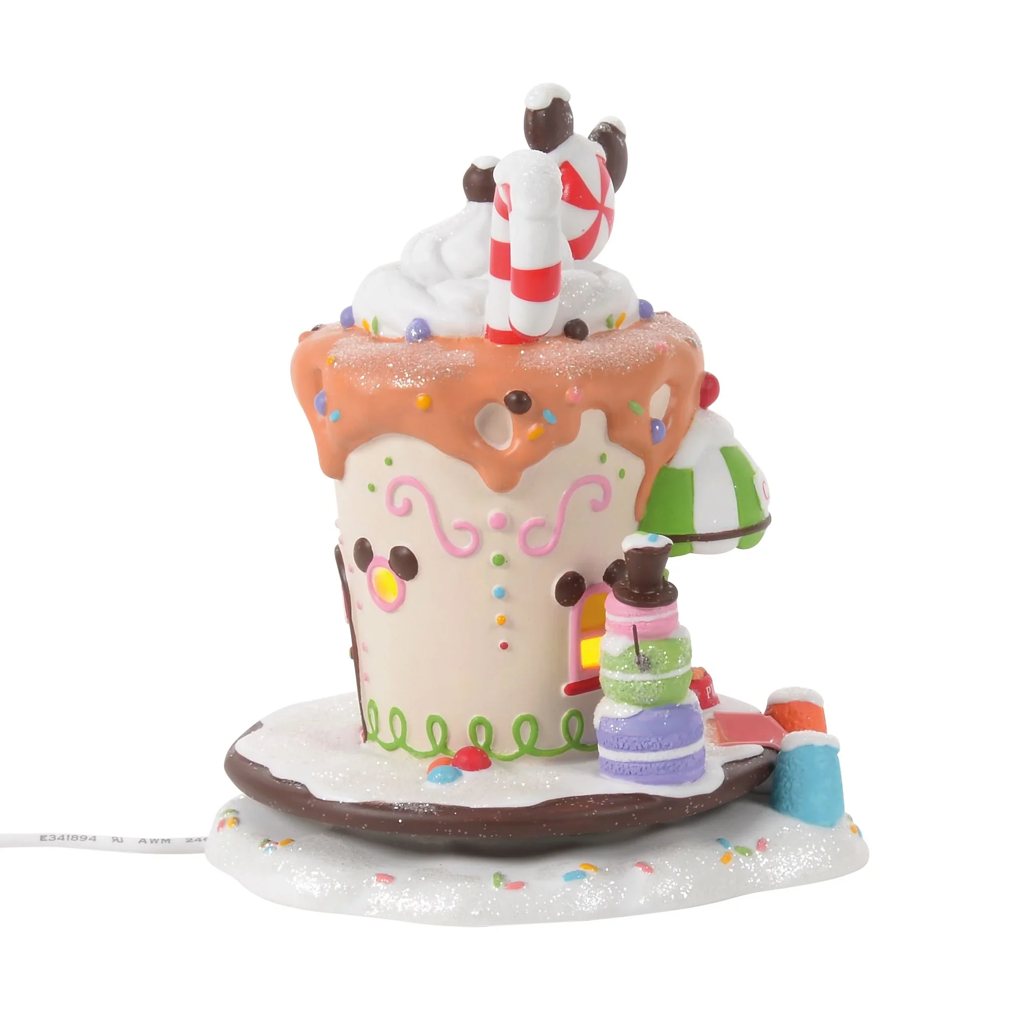 Disney Village - Mickey's Peppermint Cafe Figurine, 6.3" - Image 4