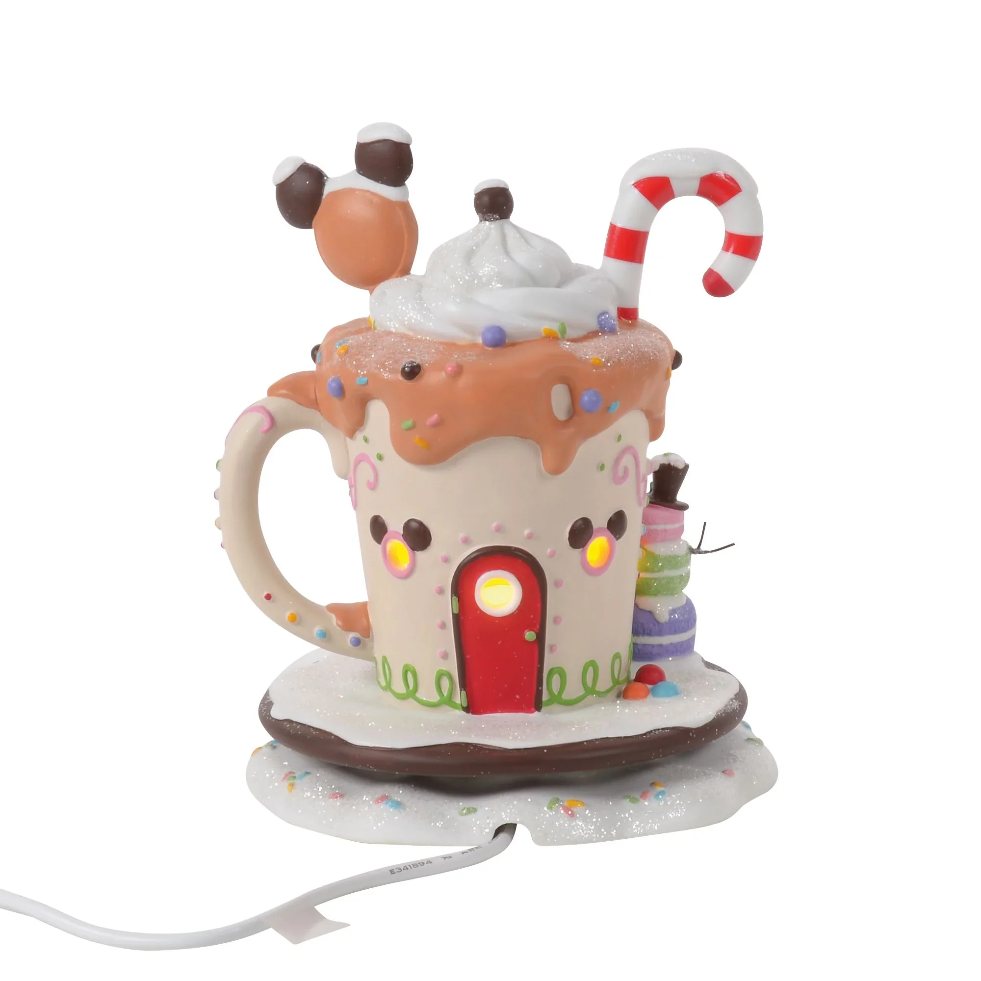 Disney Village - Mickey's Peppermint Cafe Figurine, 6.3" - Image 6