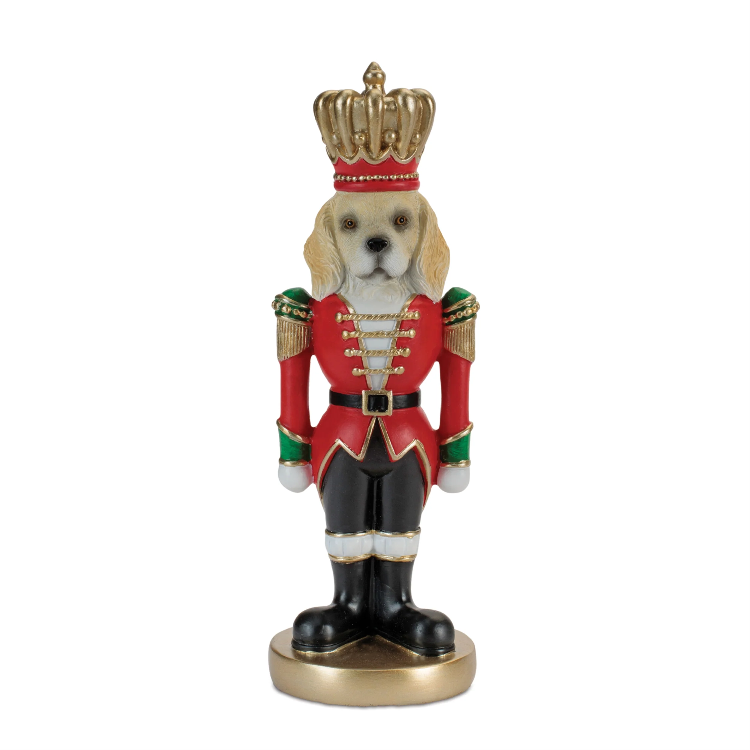 Resin Dog Soldier Nutcracker Figurine, 9" (3 styles - sold individually) - Image 2