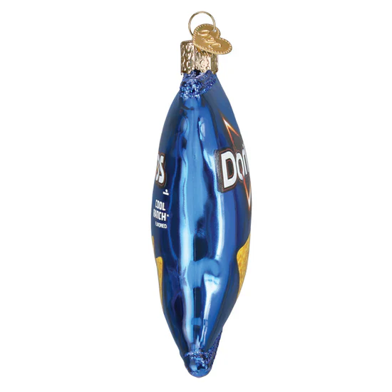 Doritos Cool Ranch Chips Glass Ornament, 3.25" - Image 3