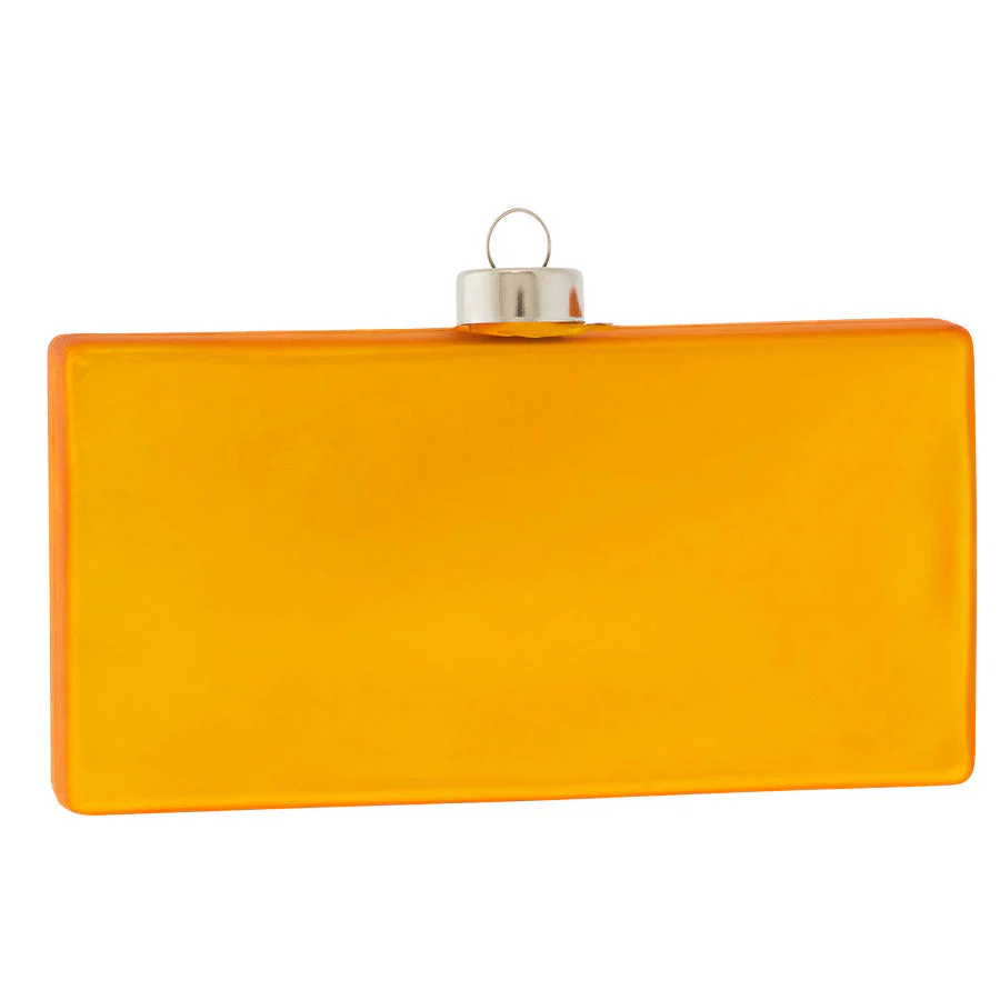Glass Dots Box Ornament, 5" - Image 2