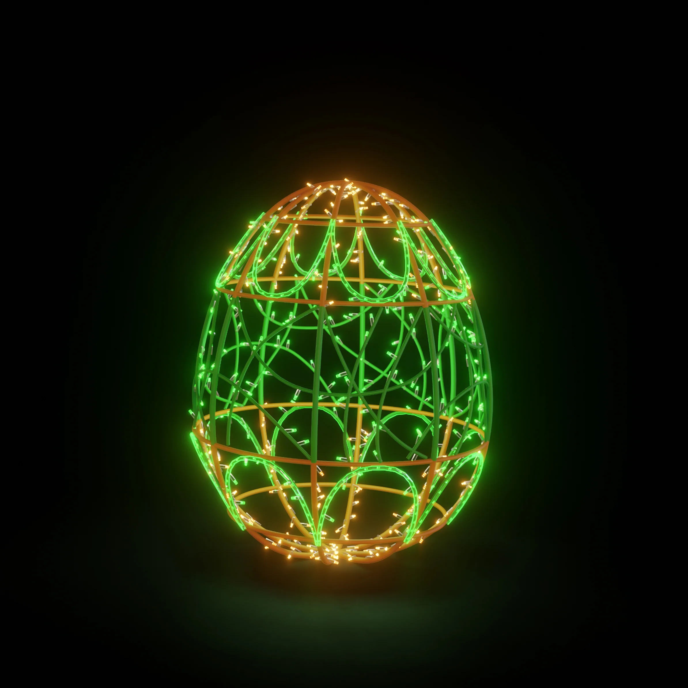 Easter Light Egg 3, LED Lit, 24" - Image 2