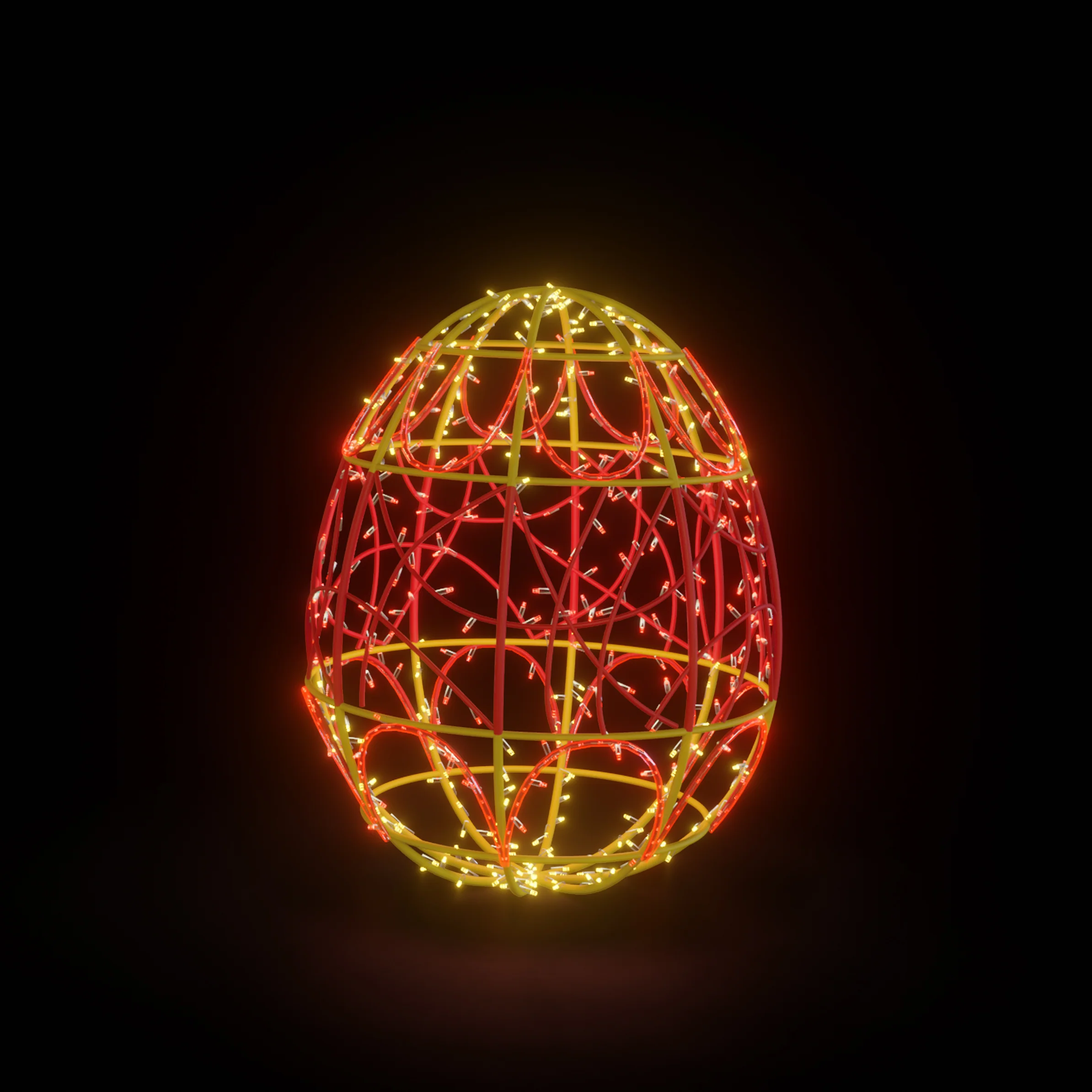 Easter Light Egg 3, LED Lit, 24" - Image 3