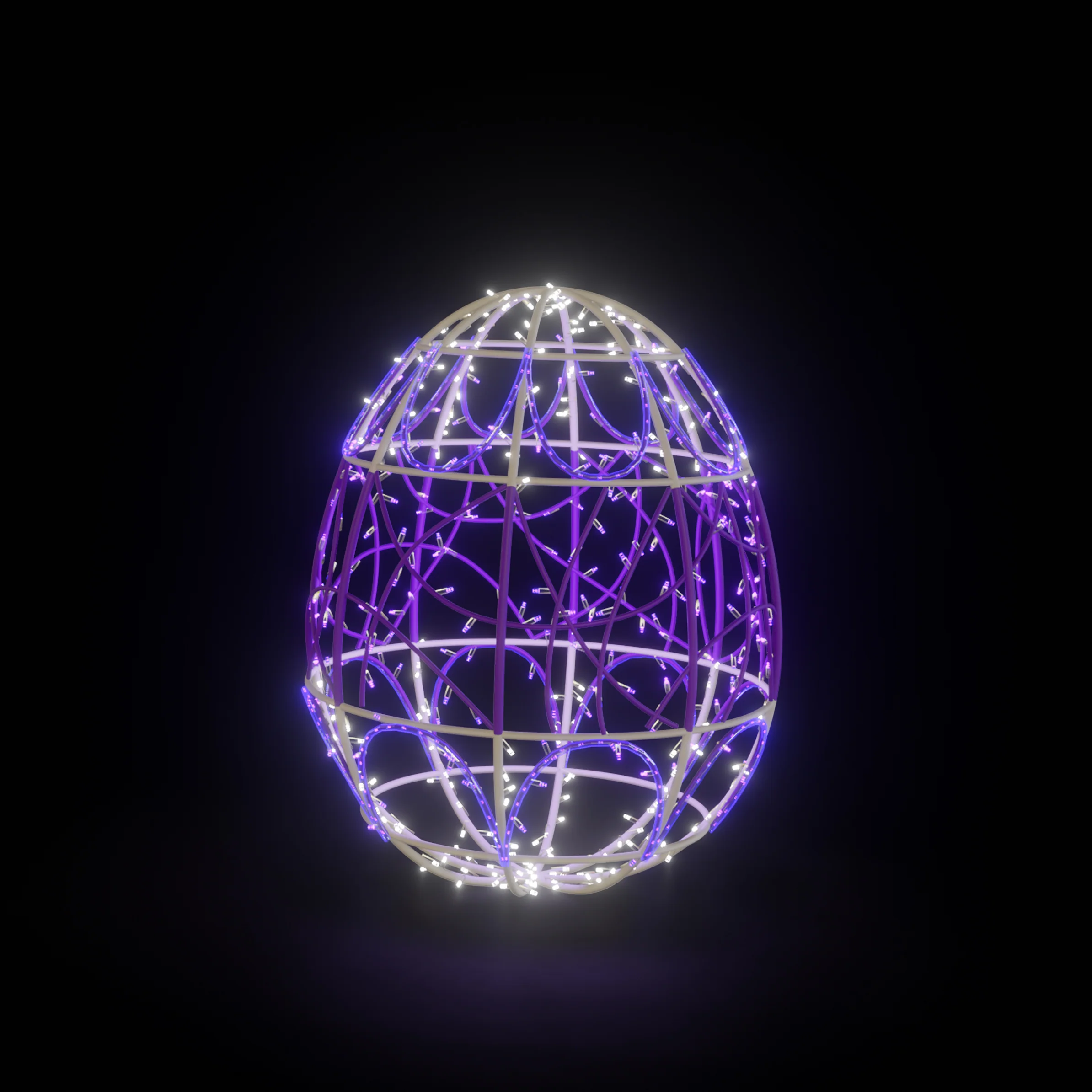 Easter Light Egg 3, LED Lit, 24" - Image 6