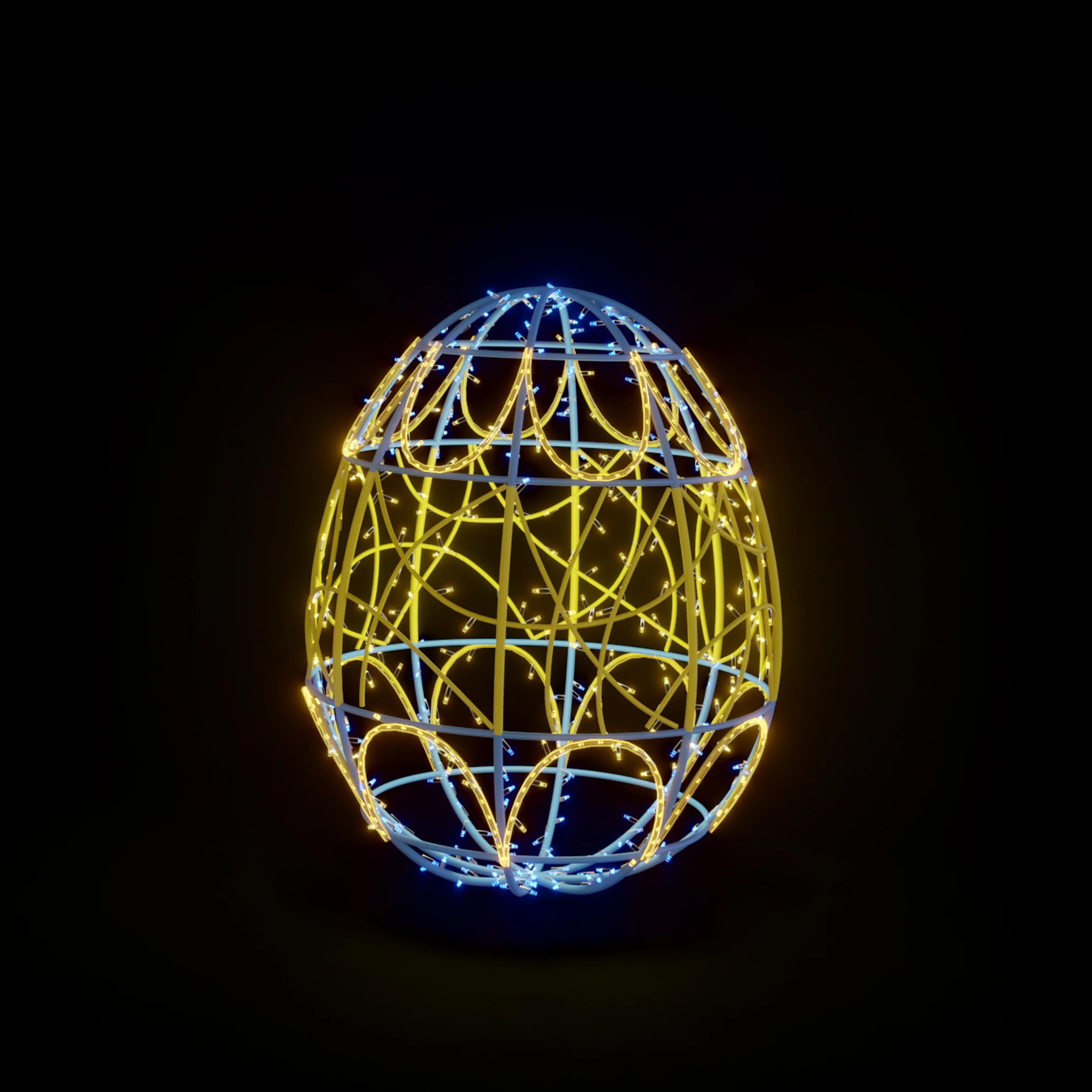 Easter Light Egg 3, LED Lit, 24" - Image 9