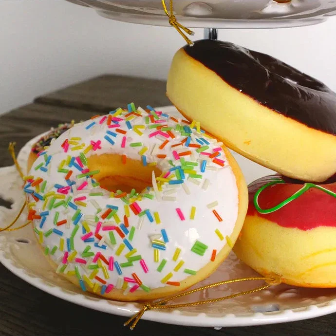 Foam Donut Ornaments (6 Styles – Sold individually) - Image 2