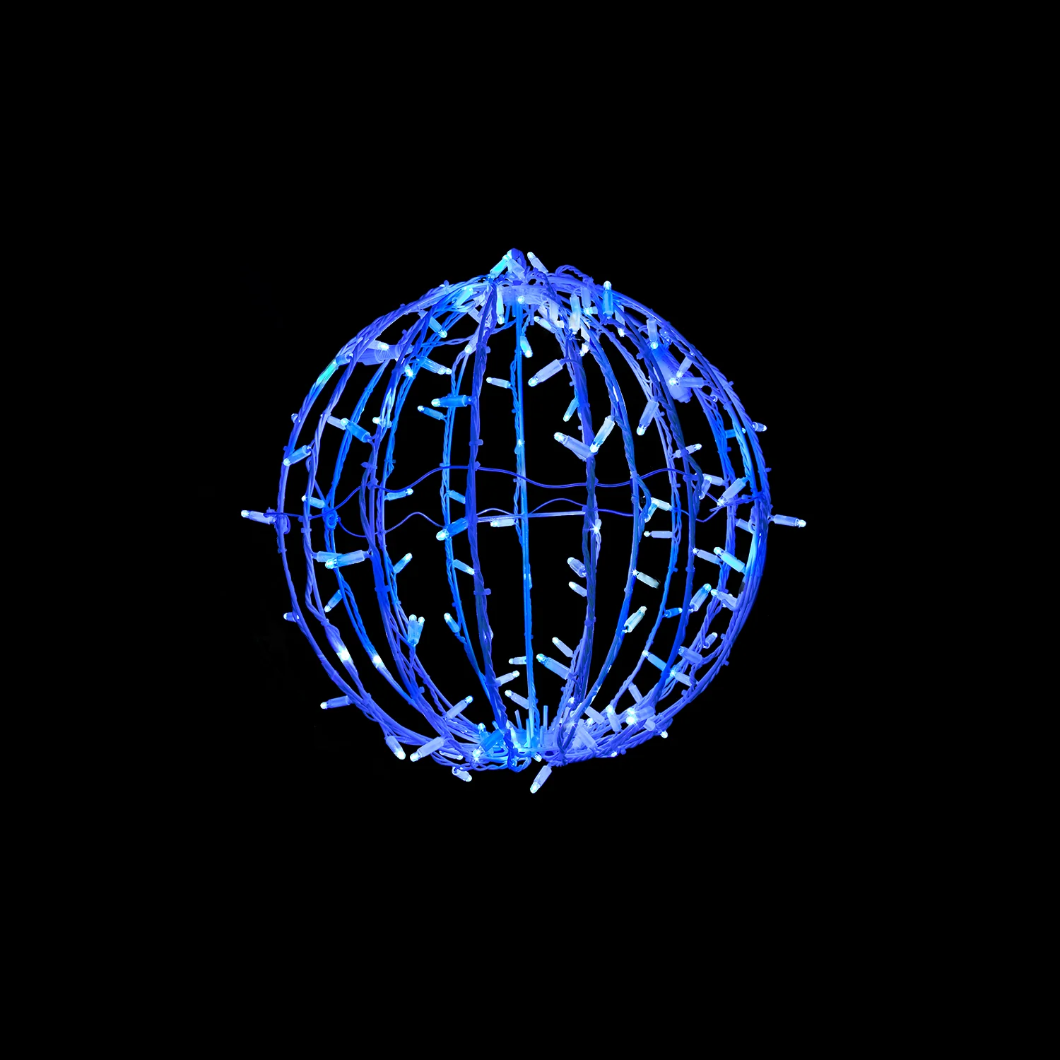 Large Foldable Meridian, LED Lit (Blue), 20"