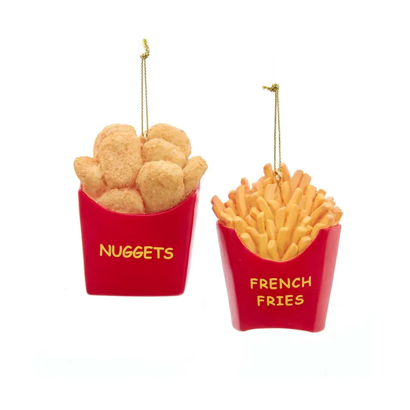 Fries and Nuggets Ornaments, 3" (2 Styles - Sold Individually) - Image 2