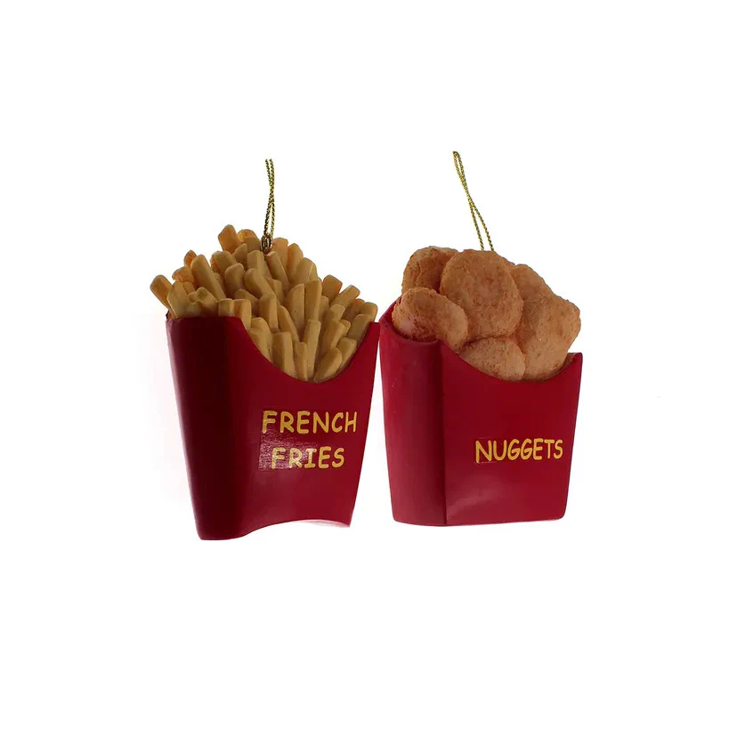 Fries and Nuggets Ornaments, 3" (2 Styles - Sold Individually) - Image 3