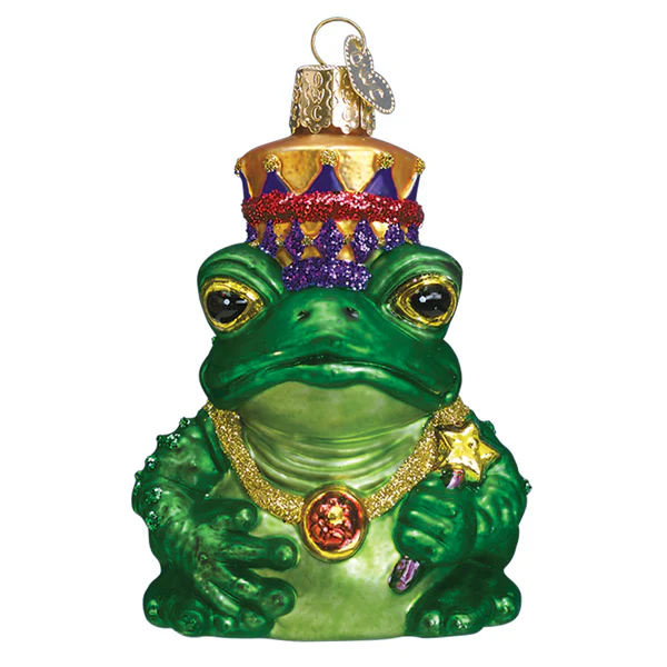 Frog King Ornament, 3.5" - Image 2