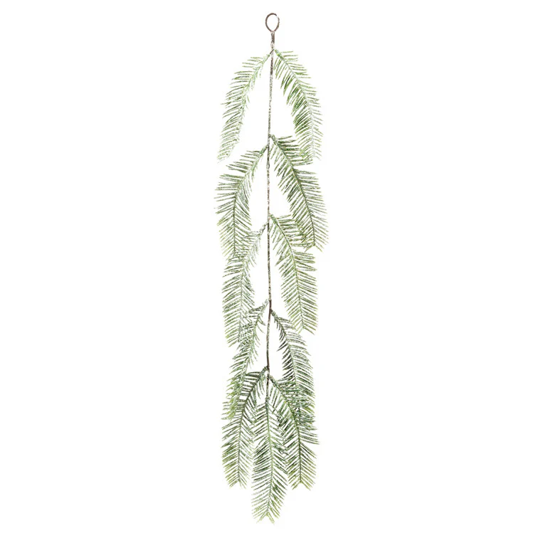 Frosted Fern Hanging Spray, 21"
