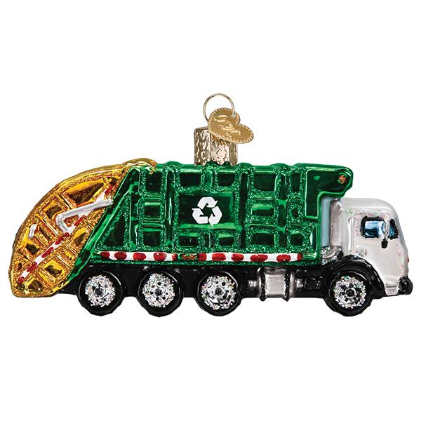 Garbage Truck Ornament - Image 4