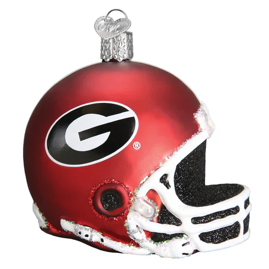 Georgia Helmet Ornament, 3" - Image 2