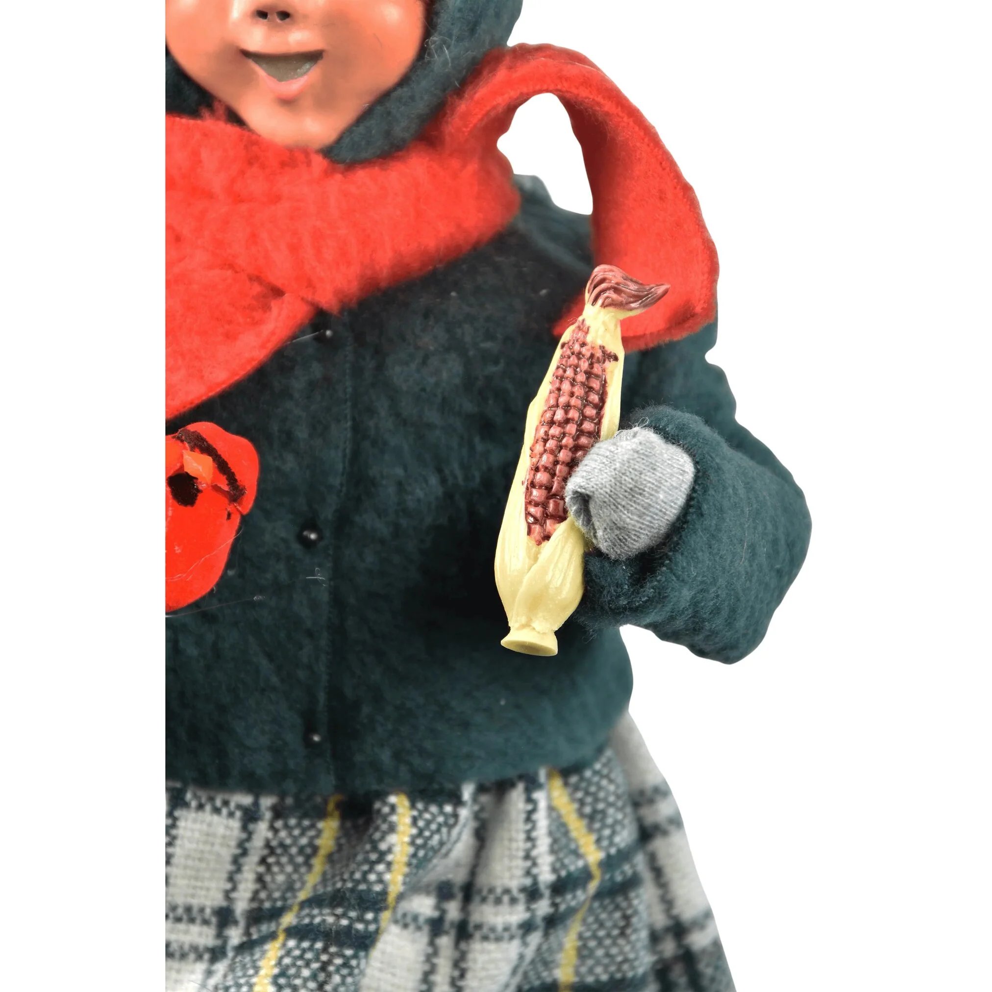 Girl w/ Cardinals Caroler Figurine, 10" - Image 3