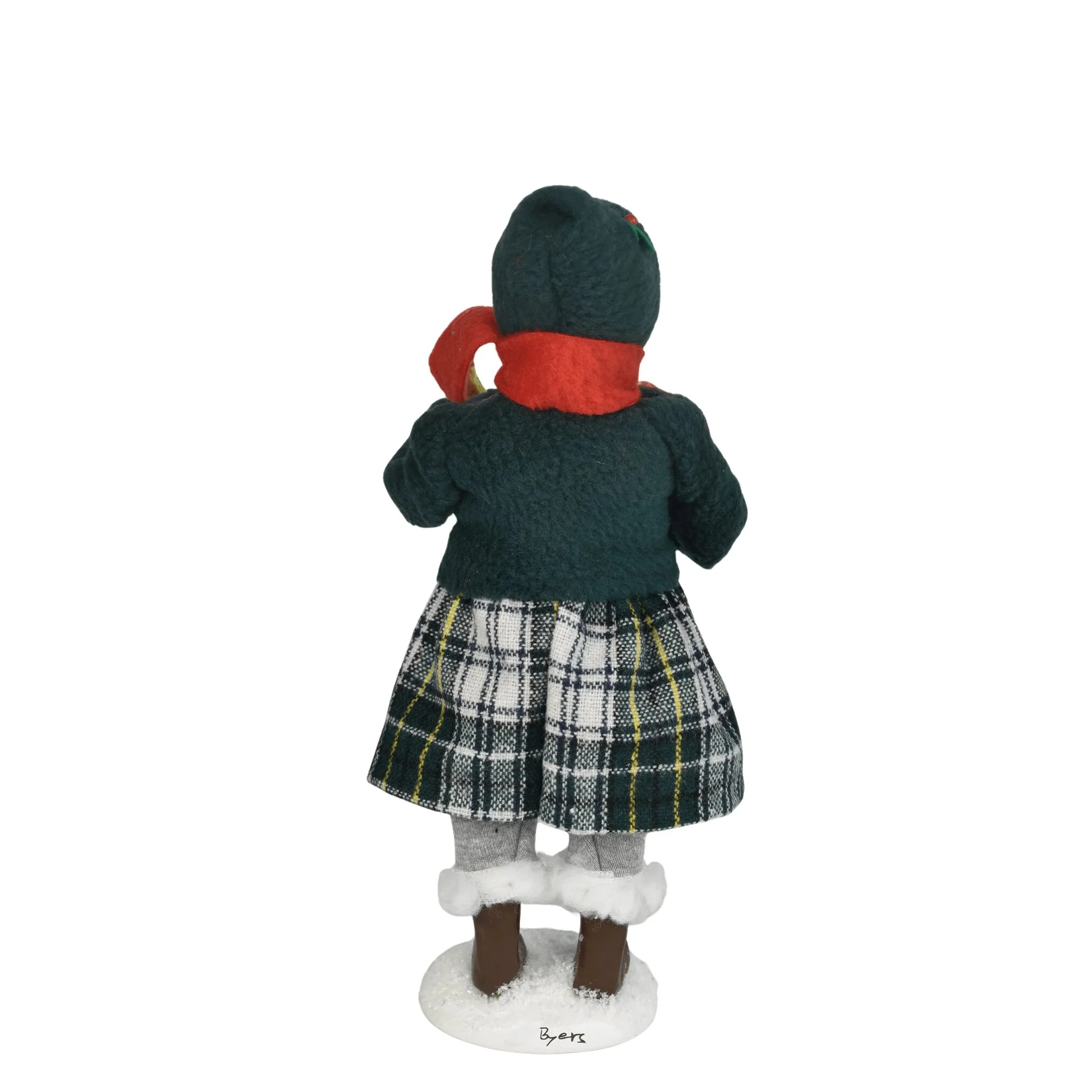 Girl w/ Cardinals Caroler Figurine, 10" - Image 6