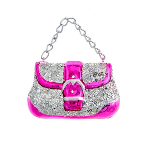 Glass Purse Ornaments (2 Styles – Sold individually) - Image 2