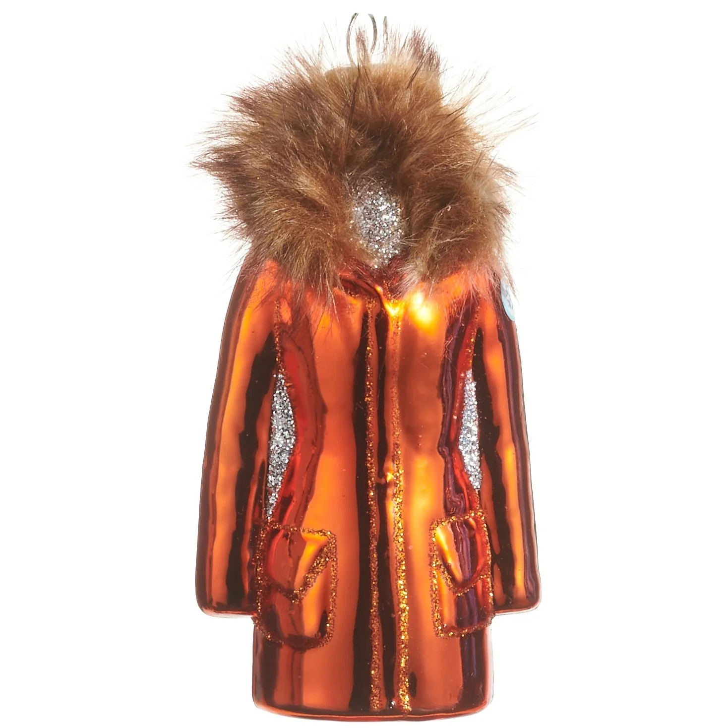Glass Ski Jacket Ornament, 4.5" (4 styles - sold individually) - Image 2