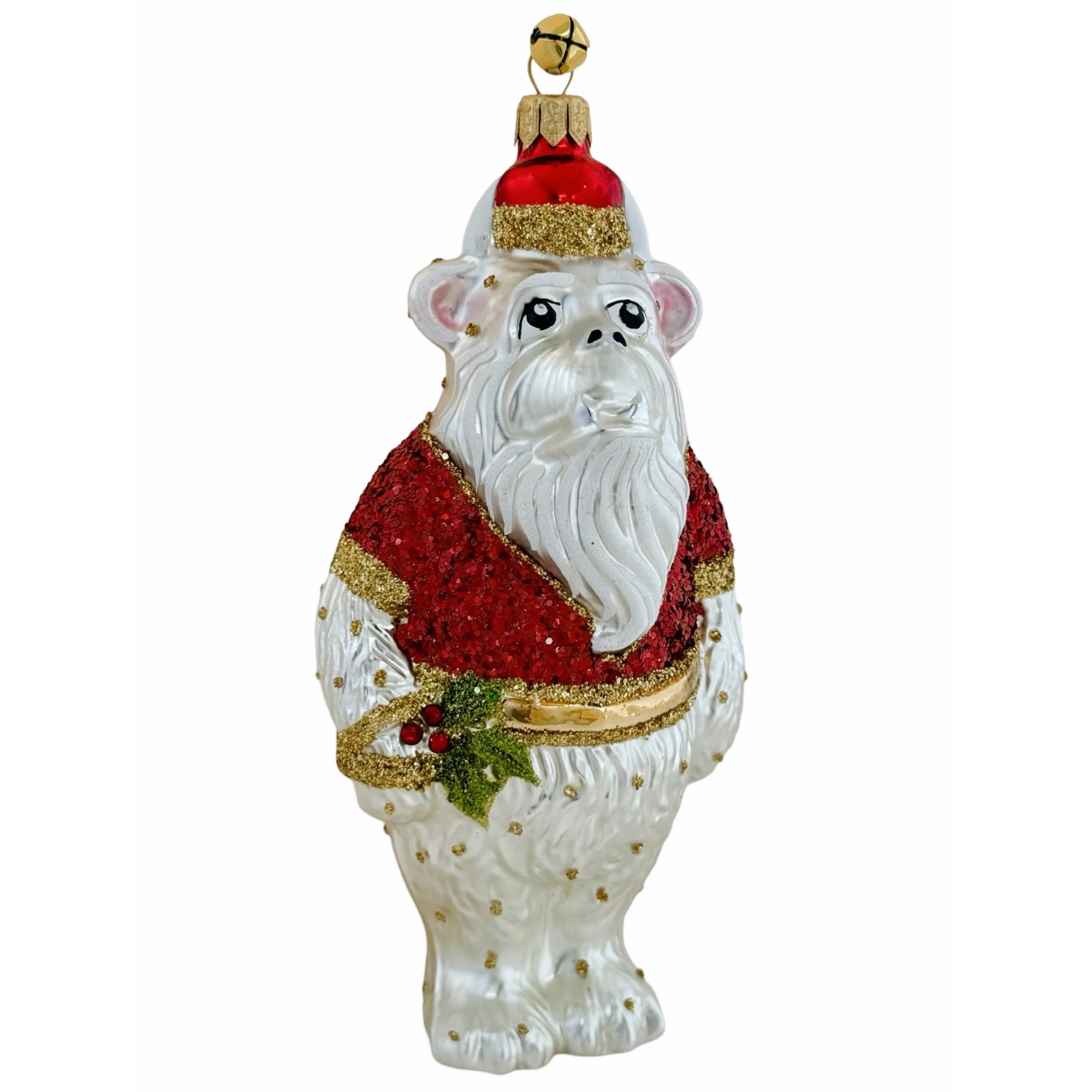 Glass Winter Monster Maddy Ornament
