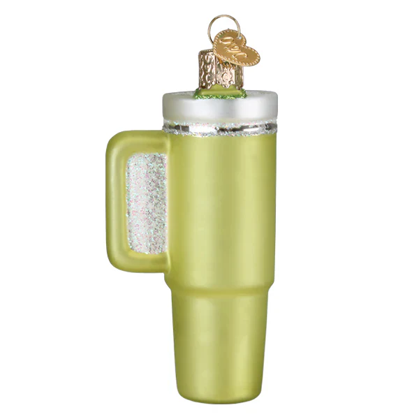 Green Kringle Cup Ornament - Image 3