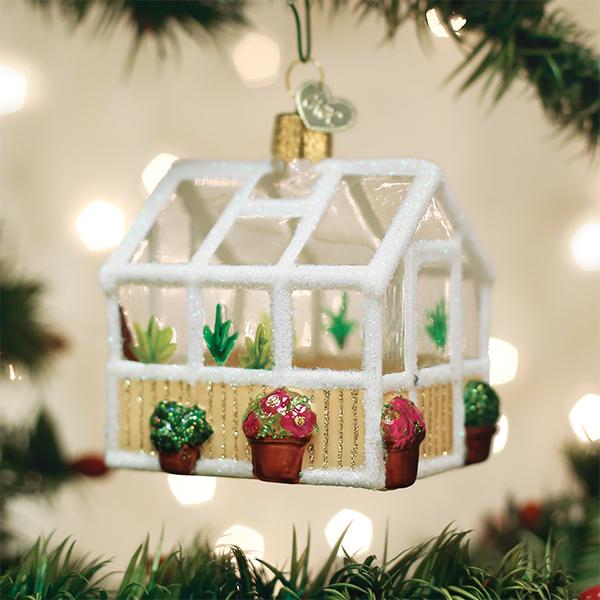Greenhouse Ornament, 2.25"