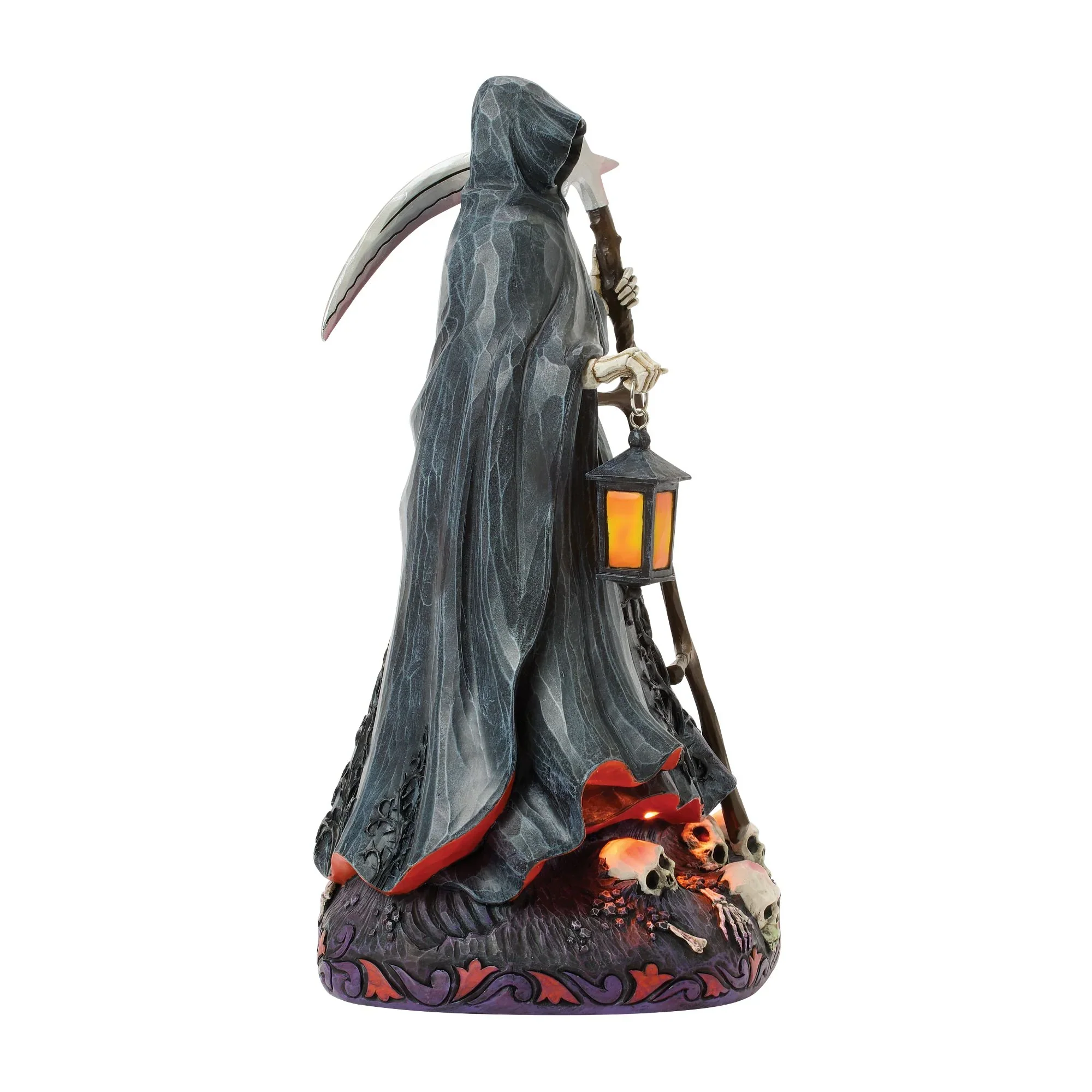 Jim Shore Grim Reaper with LED Glow Figurine, 10" - Image 6