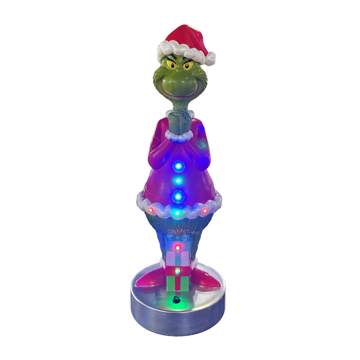 Grinch Light Up Musical Figurine, 11.8" - Image 2