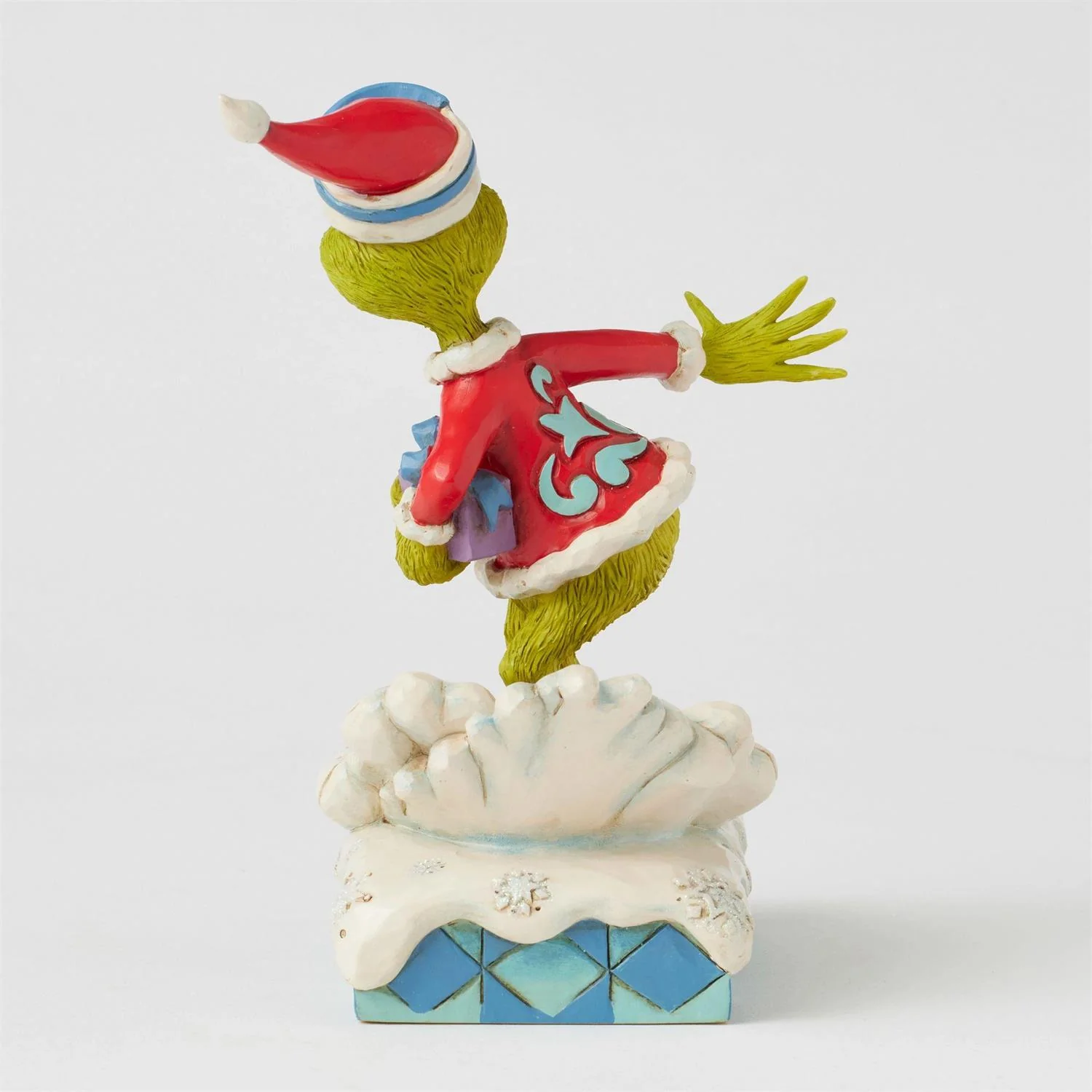 Grinch Snowboarding Figurine - Image 4
