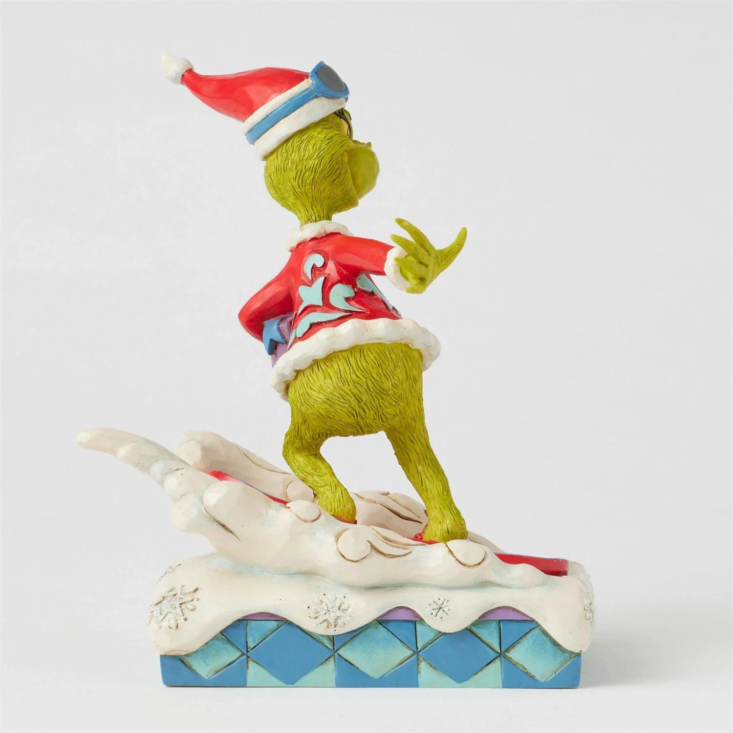 Grinch Snowboarding Figurine - Image 5
