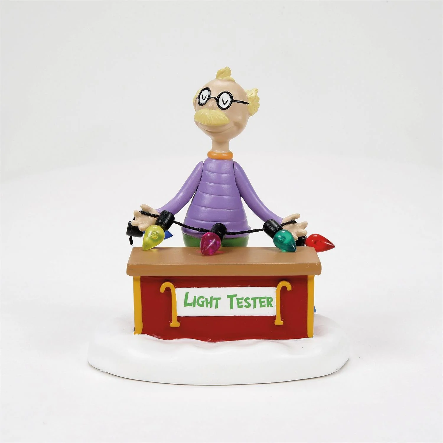 Grinch Village - Who Lightbulb Tester Figurine - Image 2