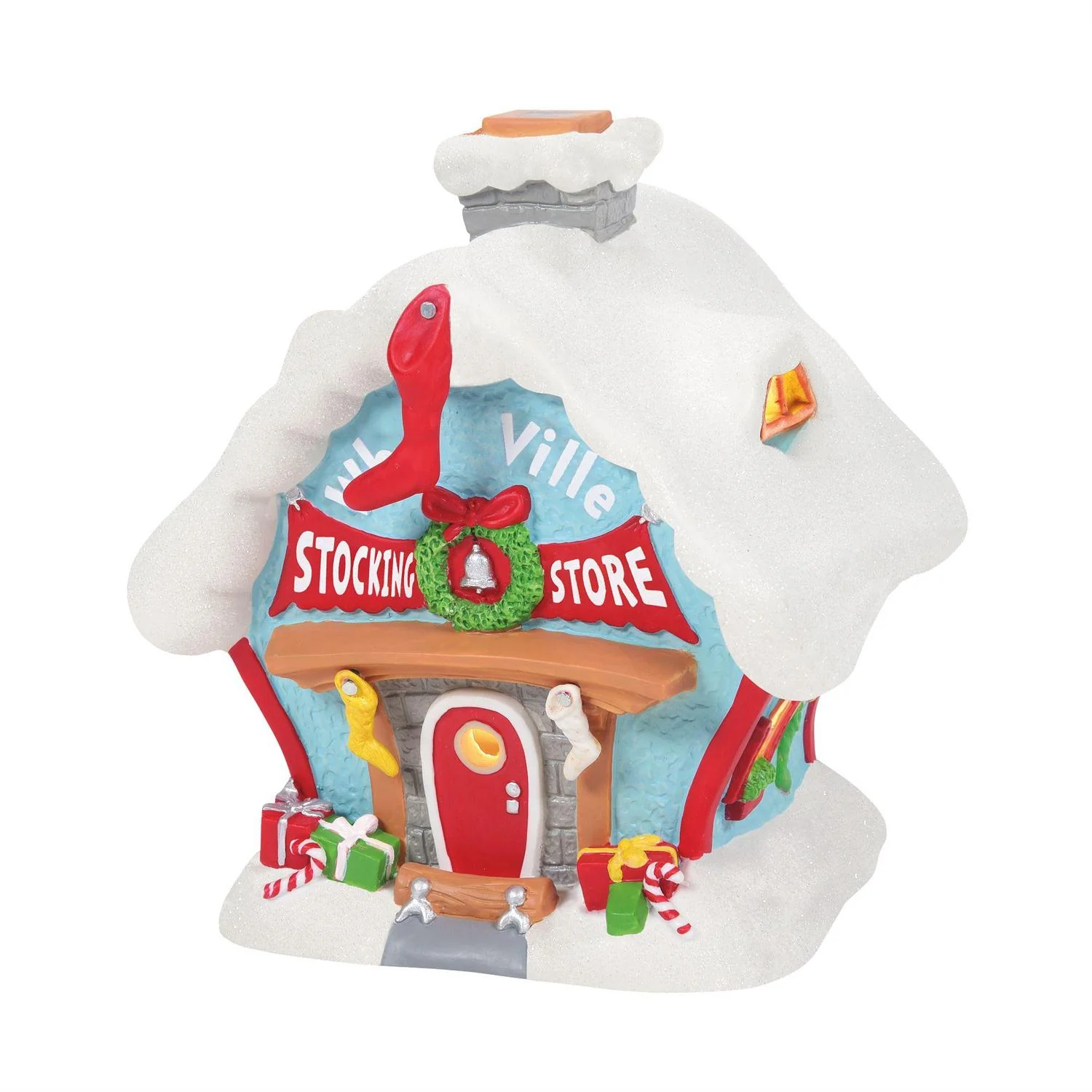 Grinch Village - Who-Ville Stocking Store Figurine